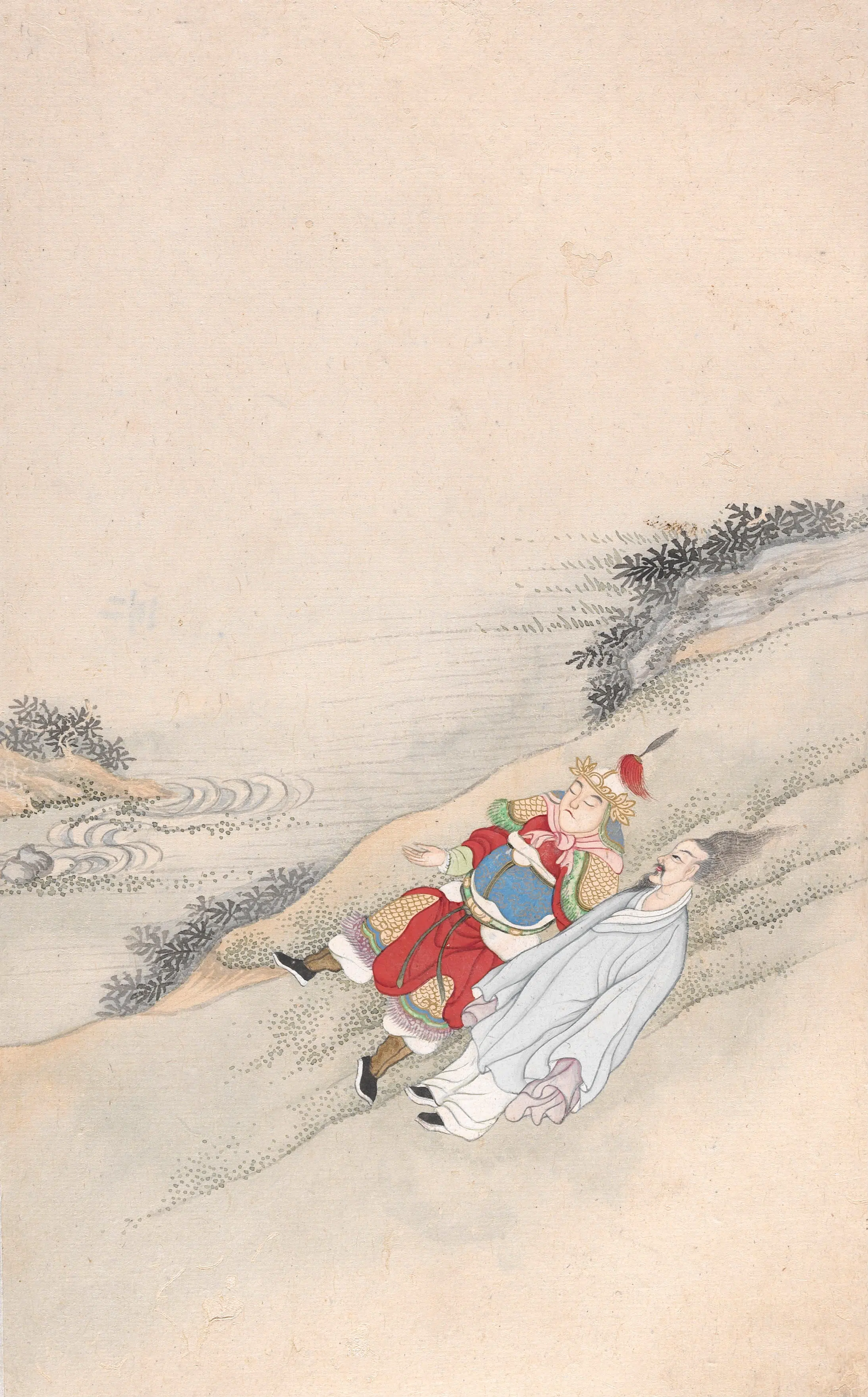清代【焦秉贞】《历代推背全图》 第40张 清代【焦秉贞】《历代推背全图》 第40张