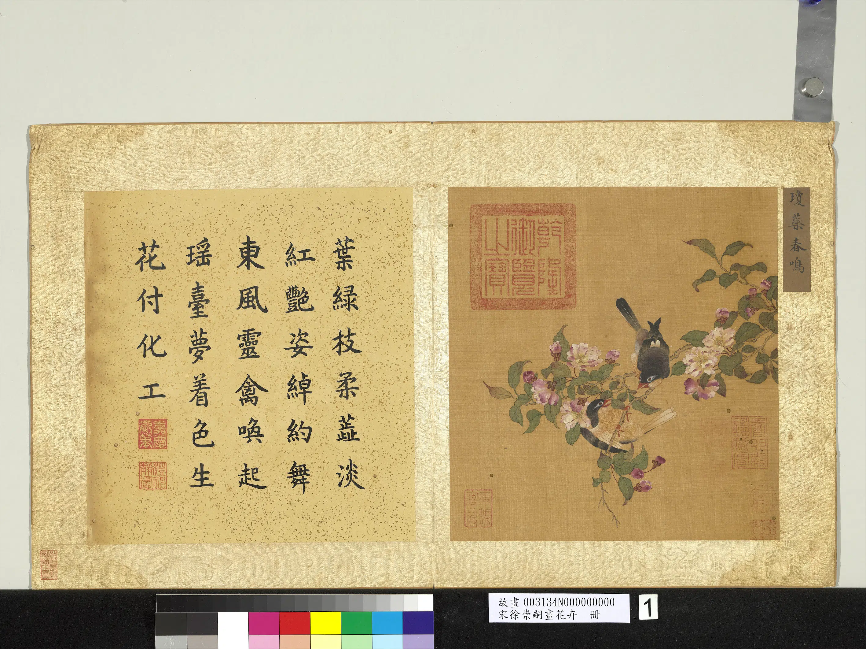 宋朝【徐崇嗣】《画花卉册》 第6张