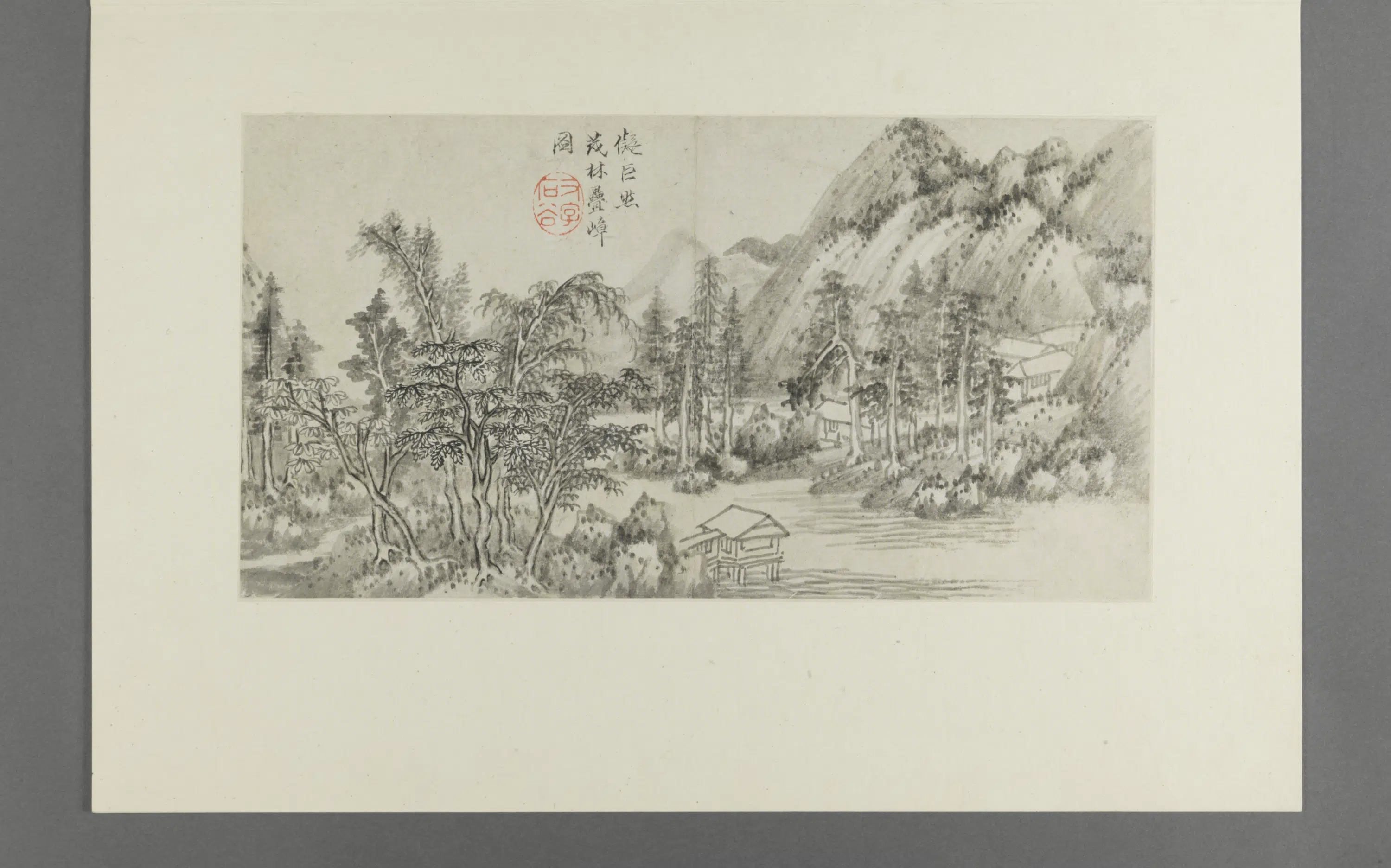 清代【王翚】《山水册（8开）》