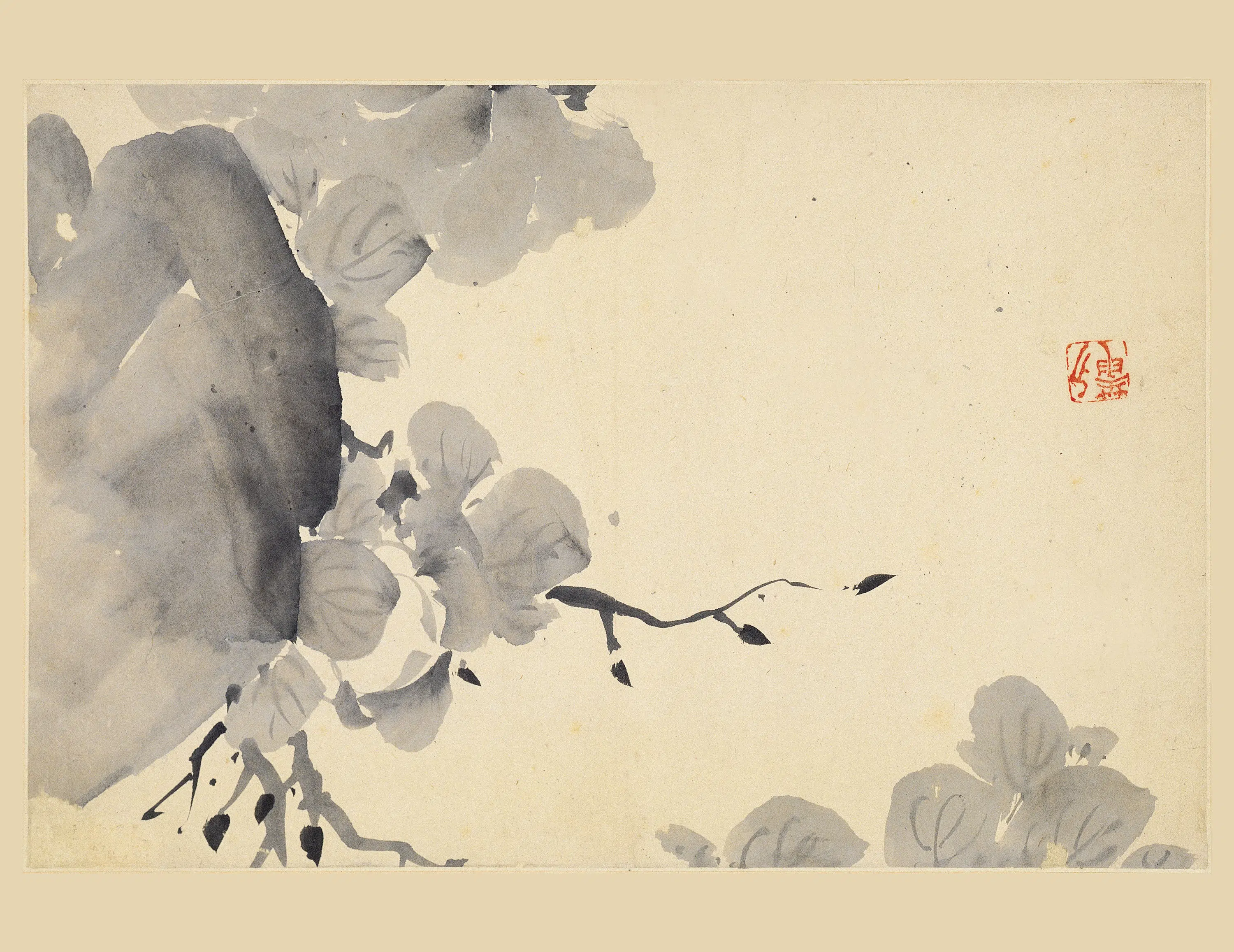 清代【朱耷】《花卉图册》