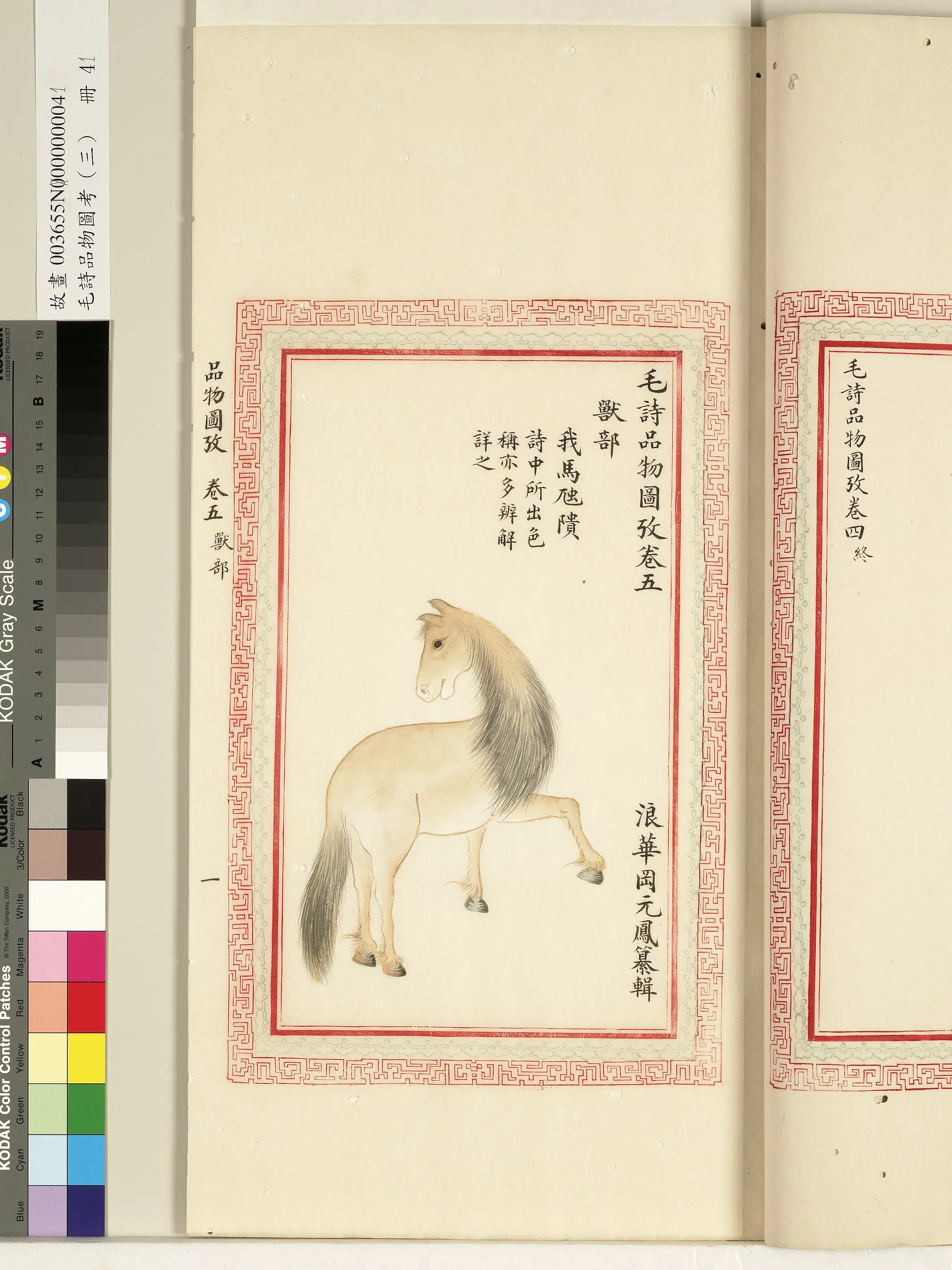 清代《毛诗品物图考(三)册-1》 第18张 清代《毛诗品物图考(三)册-1》 第18张