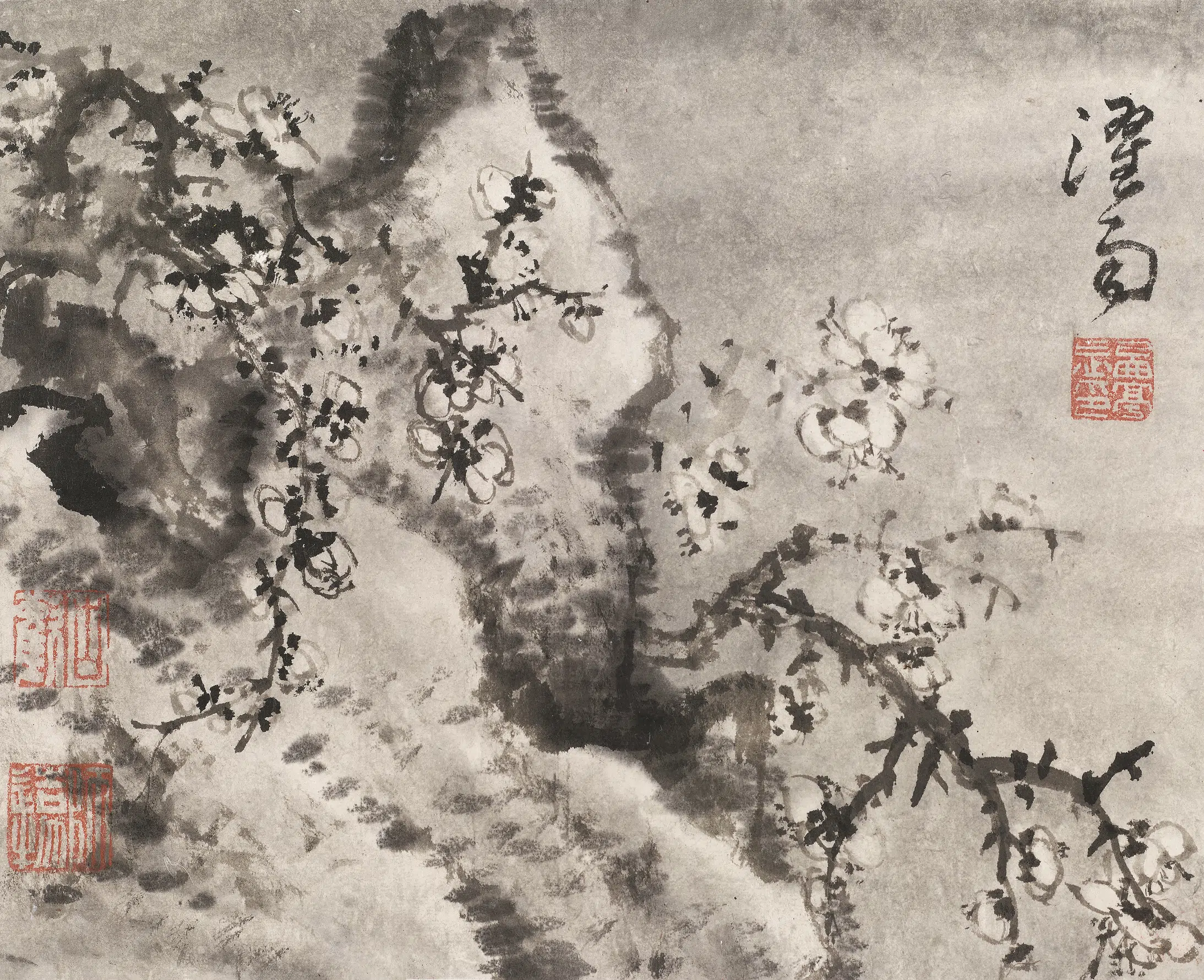 清代【高凤翰】《梅花诗画图册》 第4张 清代【高凤翰】《梅花诗画图册》 第4张