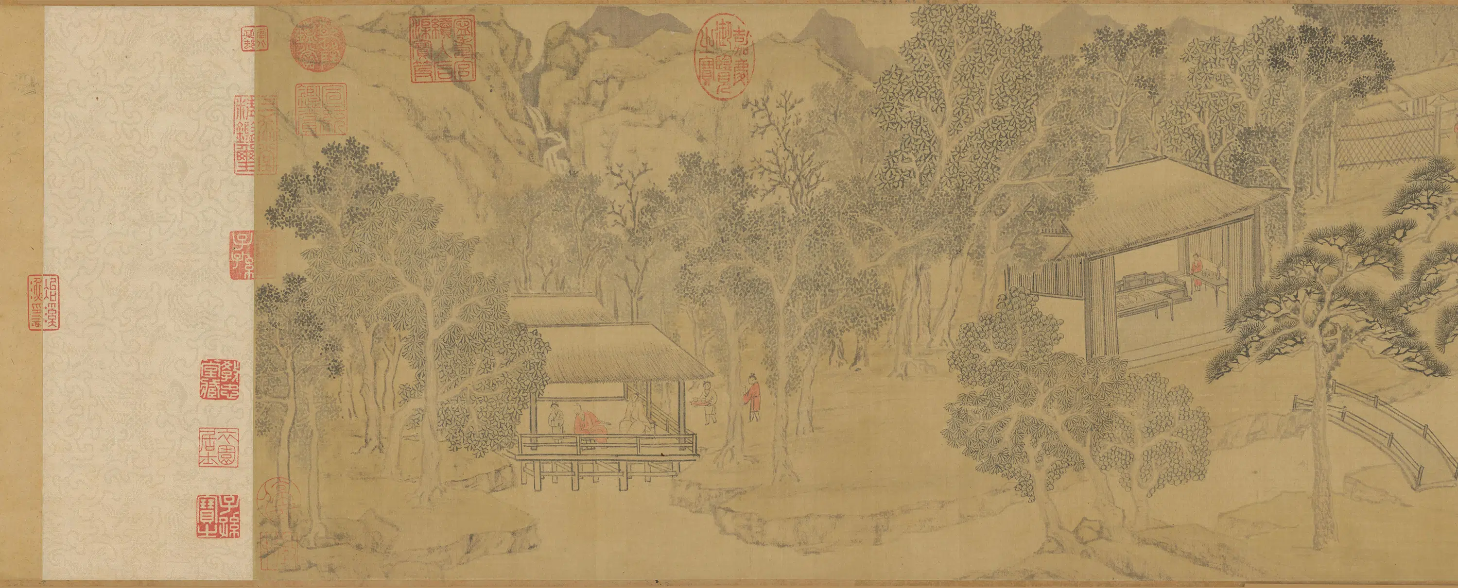 明朝【文徵明】《洛原草堂图》 第9张