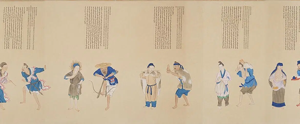 清代【清人】《画职贡图卷》 第5张
