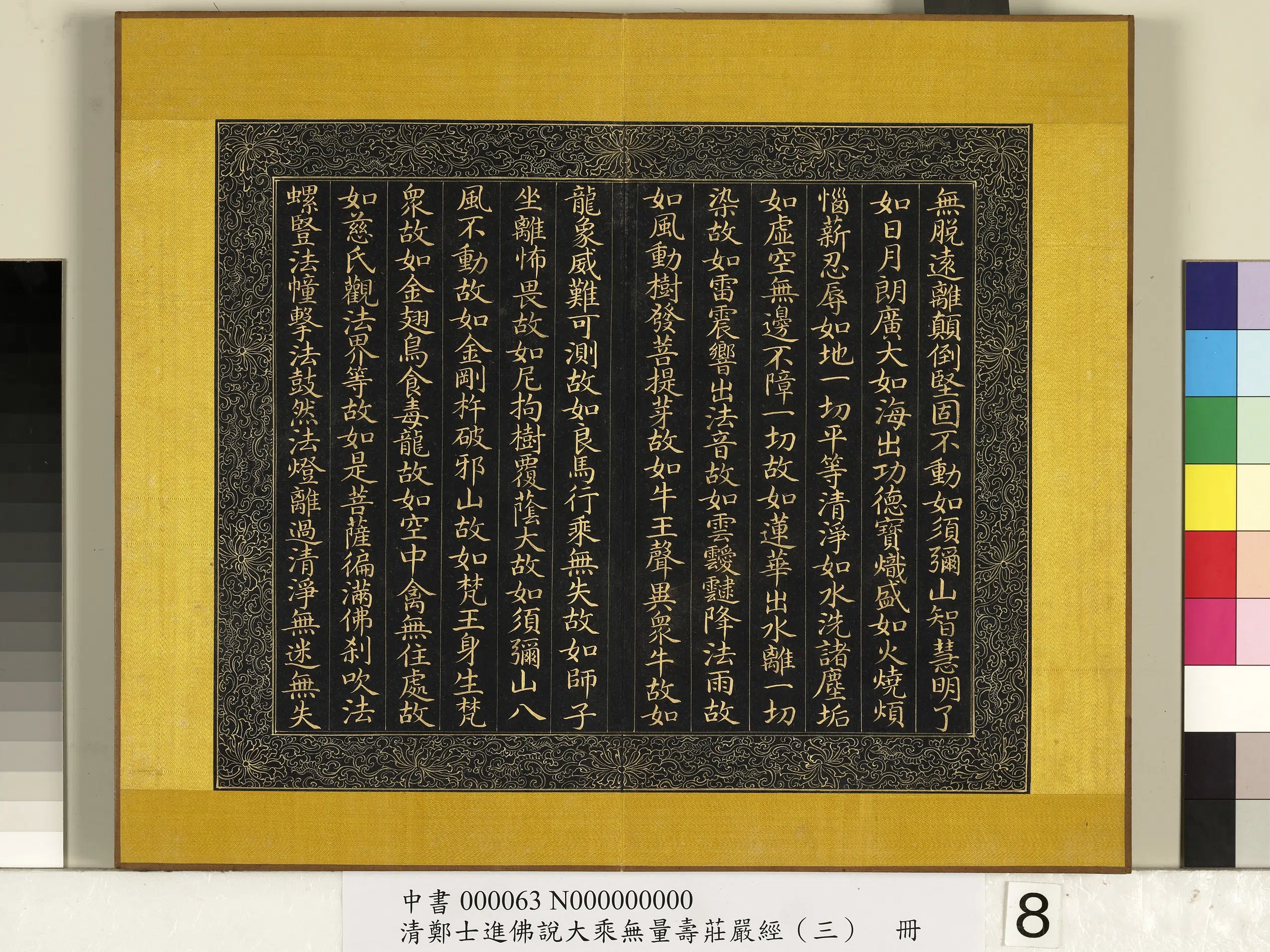 清代【郑大进】《佛说无量寿庄严经(三)册》 第19张 清代【郑大进】《佛说无量寿庄严经(三)册》 第19张
