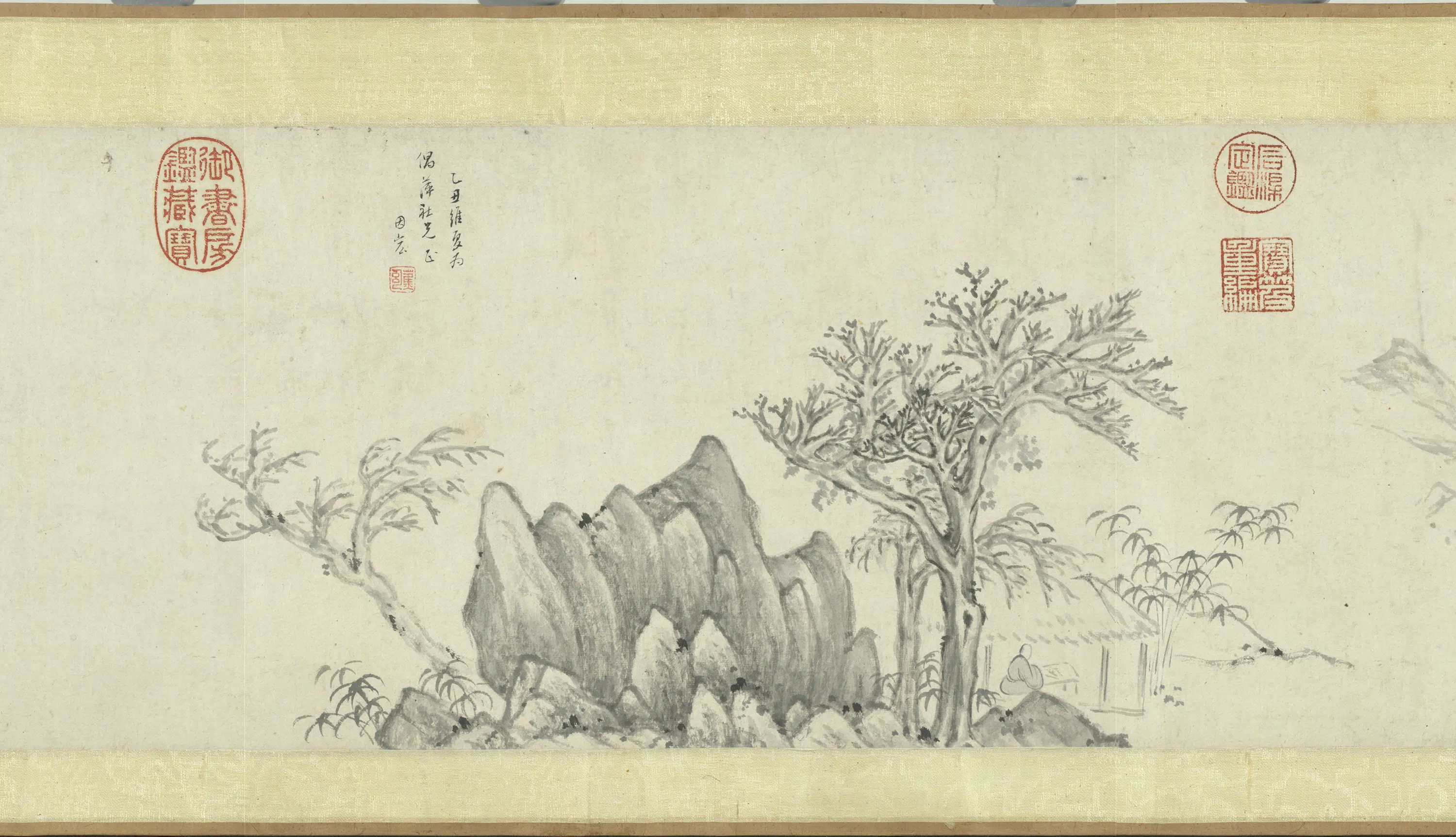 明朝【沈士充】《山水图-明云间十一家山水卷》 第2张