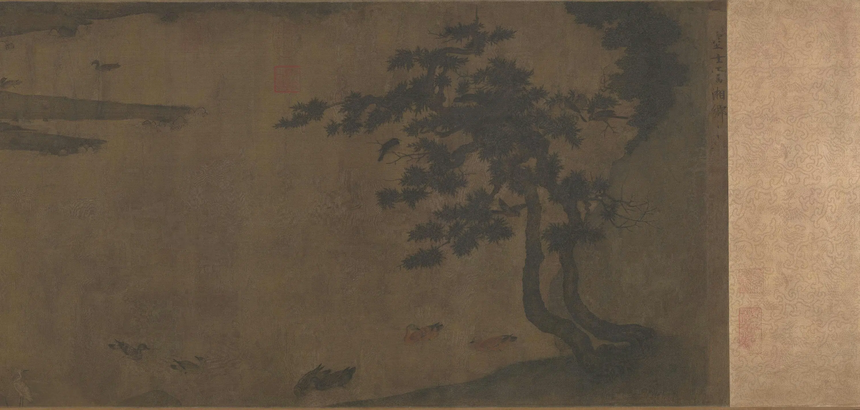 宋代【赵士雷】《湘乡小景图卷》 第4张