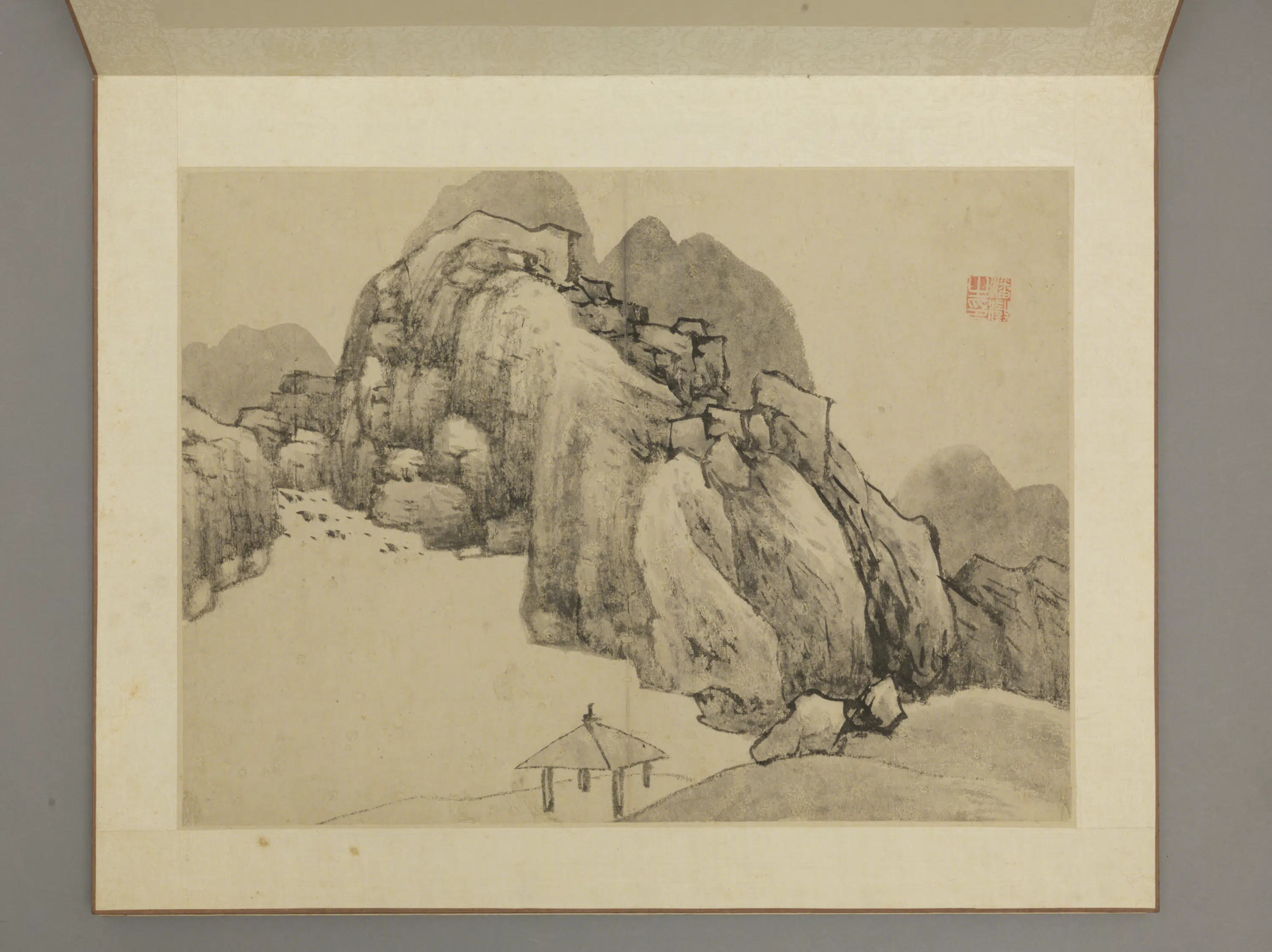 明朝【潘徵】《山水图册》 第10张