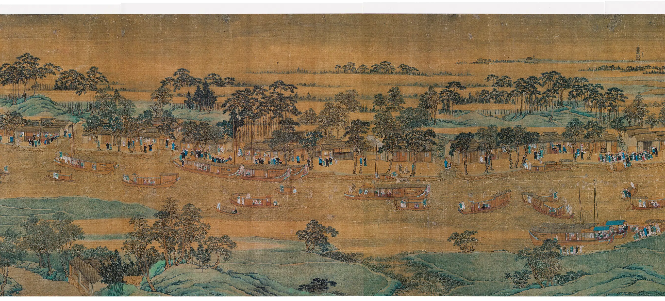 清代【焦秉贞】《南巡苏州虎丘行宫图》 第3张