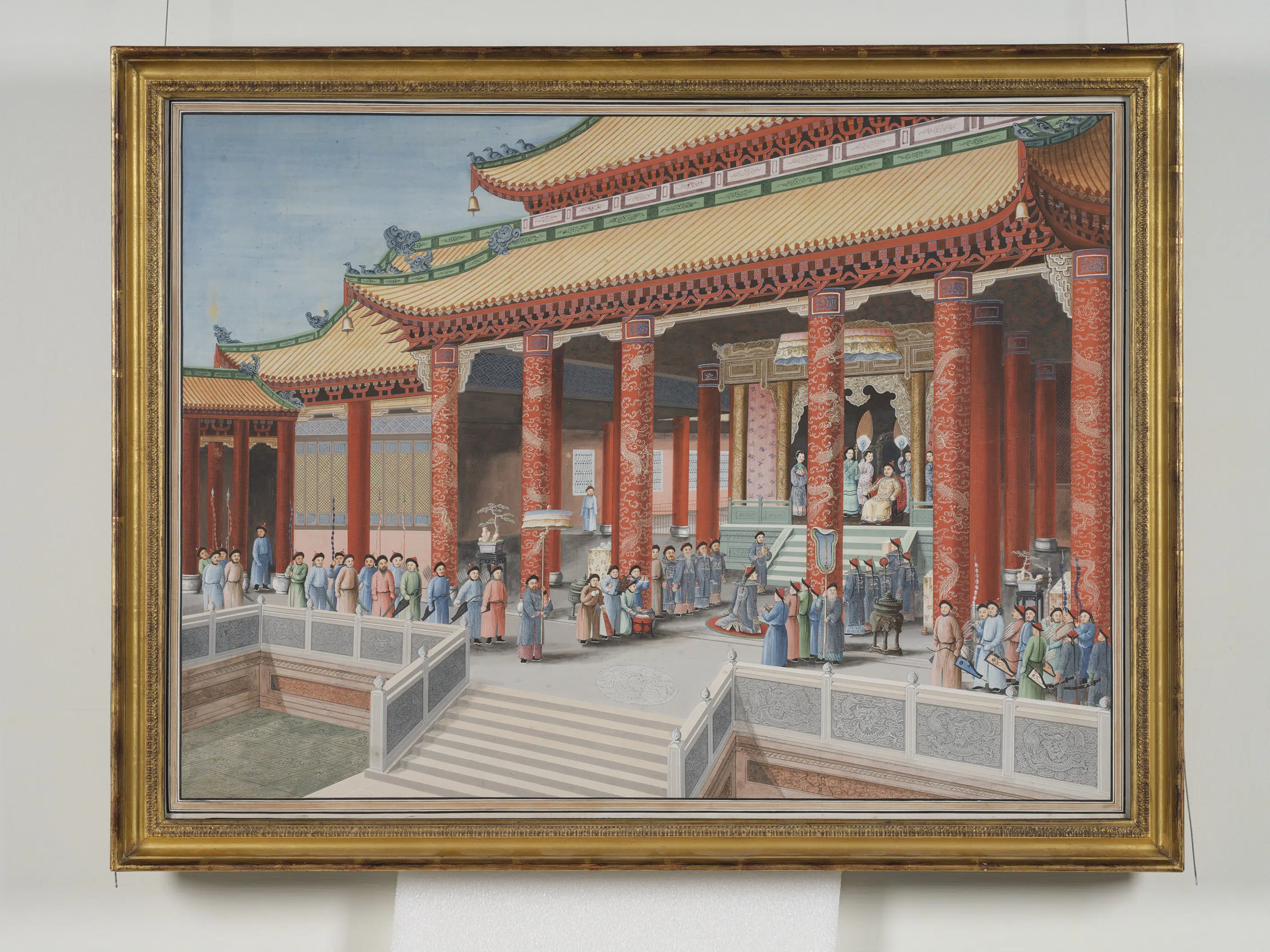 近现代《19世纪朝觐图框》 第1张