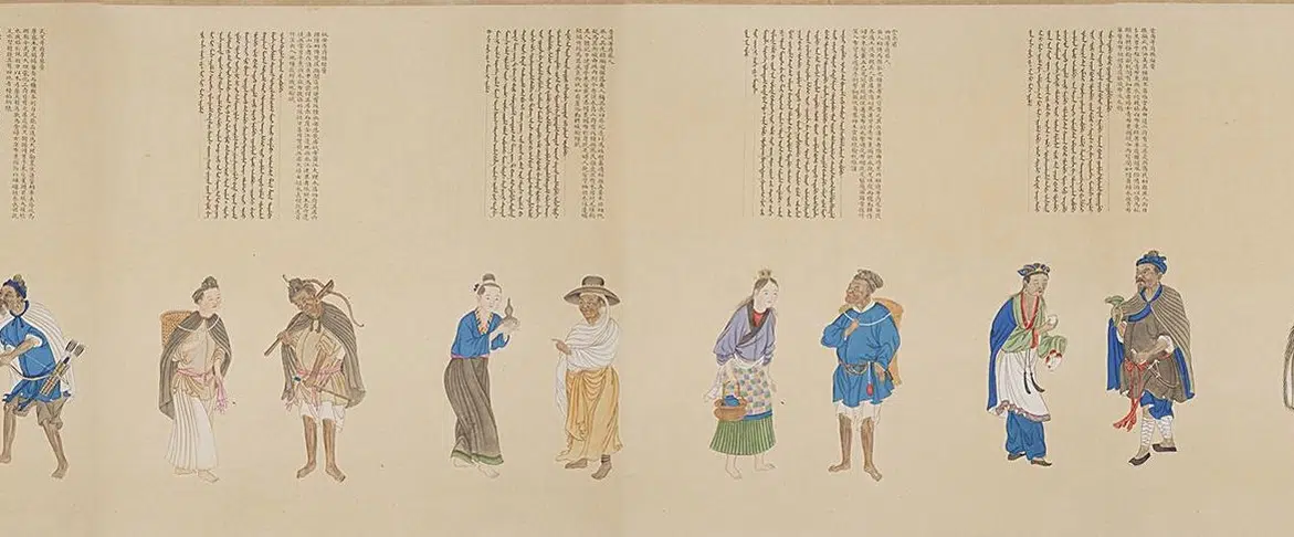 清代【清人】《画职贡图卷》 第8张