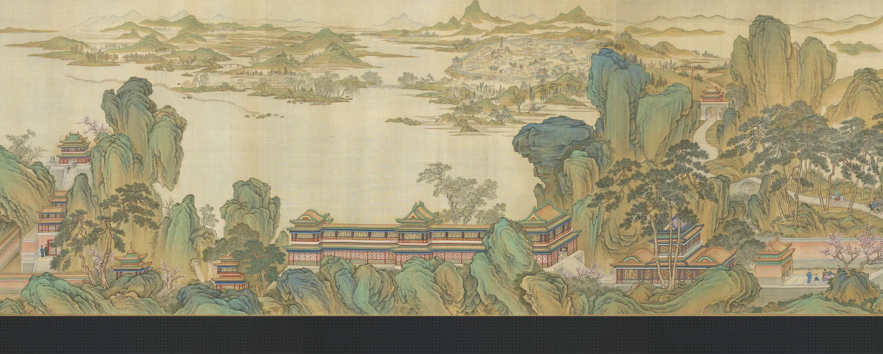 清代【周鲲】《院本汉宫春晓图》 第16张