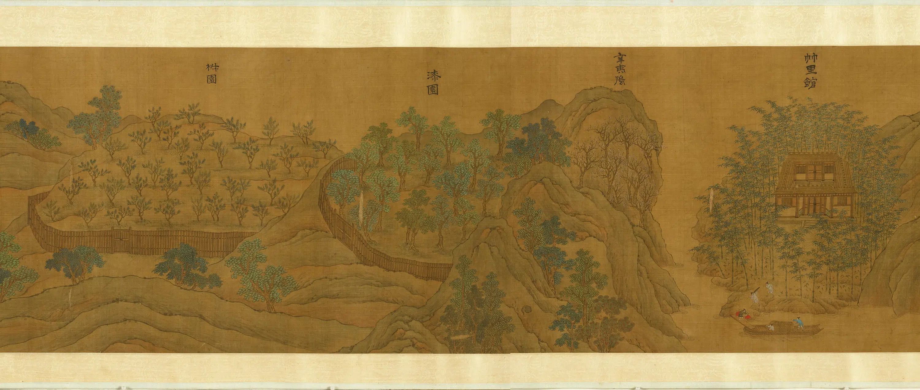 北宋【郭忠恕】《临王维辋川图卷》 第5张