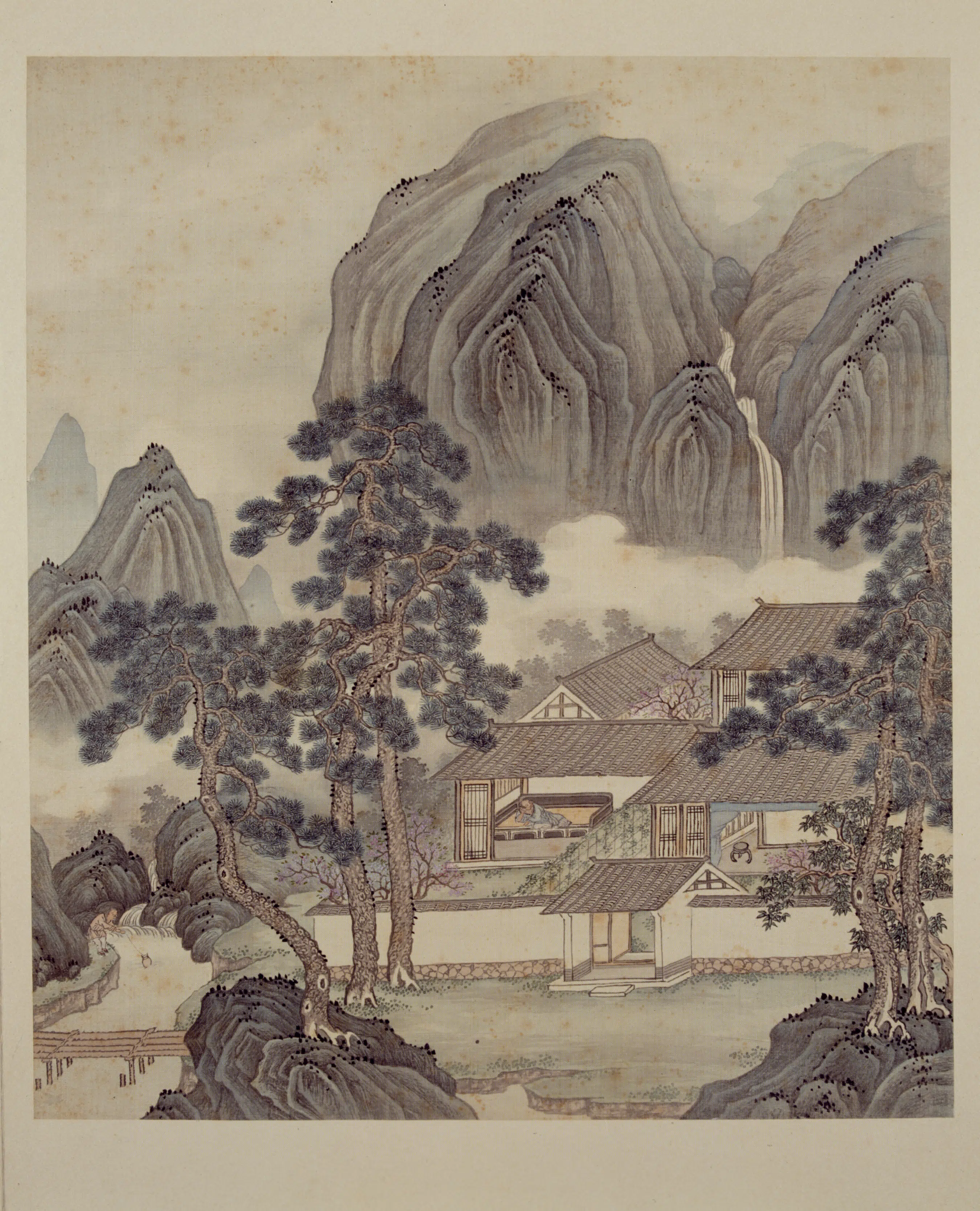 清代【张雨森】《山静日长图册（11开）》