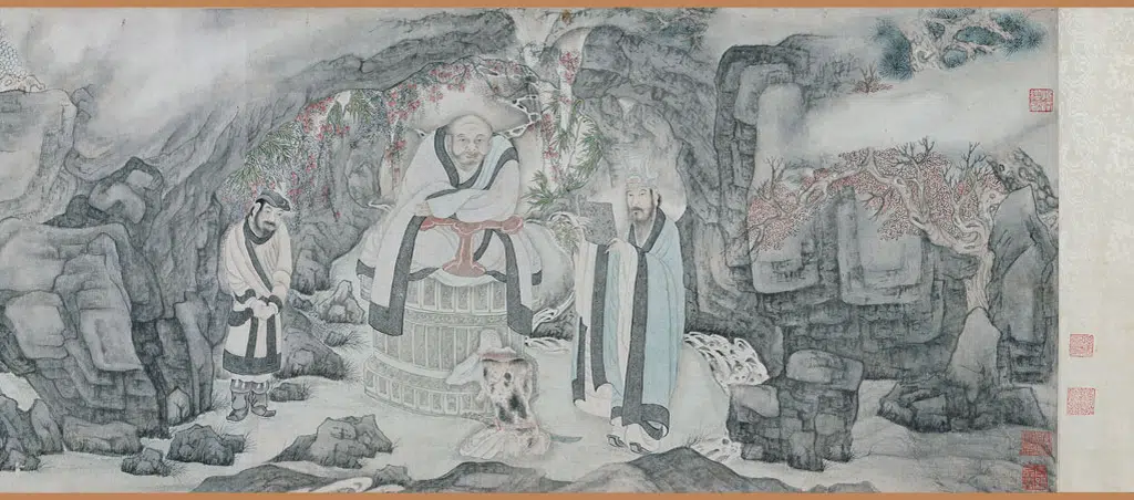 明朝【丁云鹏】《罗汉图卷》 第8张 明朝【丁云鹏】《罗汉图卷》 第8张