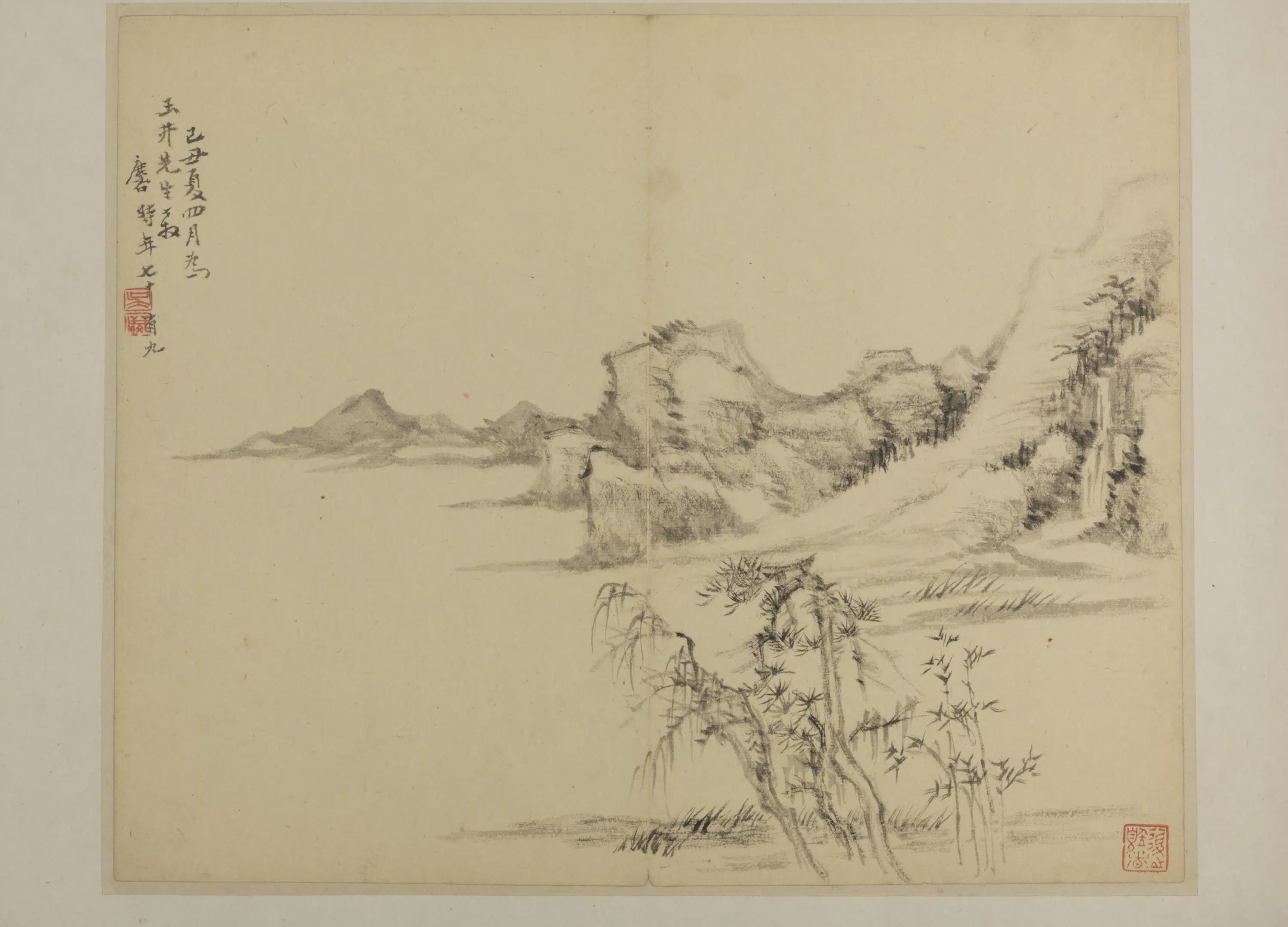 清代【吴麐】《山水册》 第5张