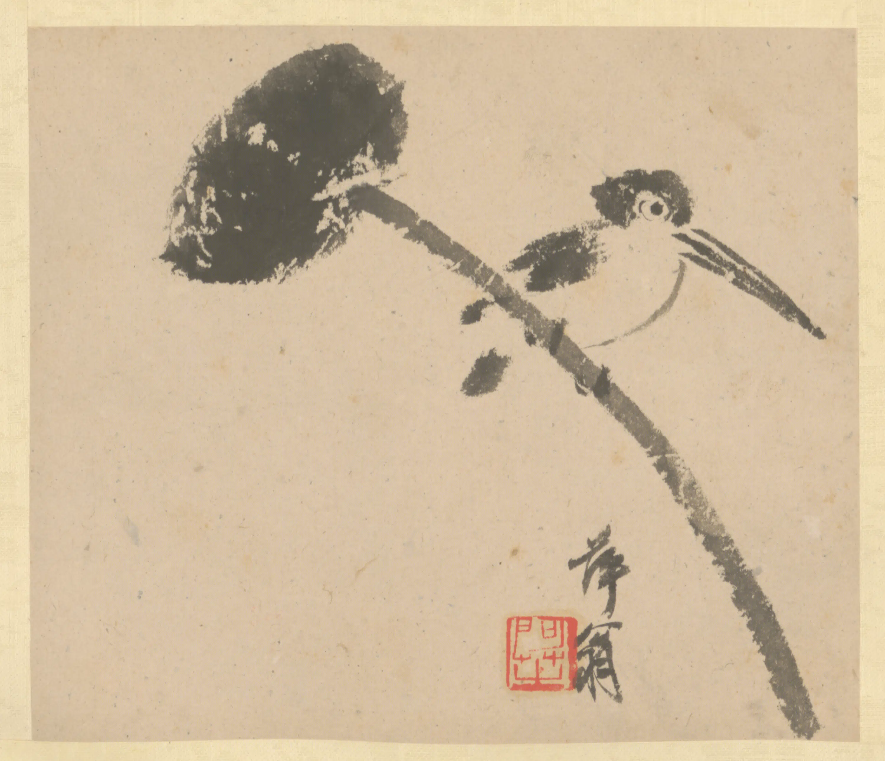 近现代【齐白石】《花卉册》 第2张 近现代【齐白石】《花卉册》 第2张