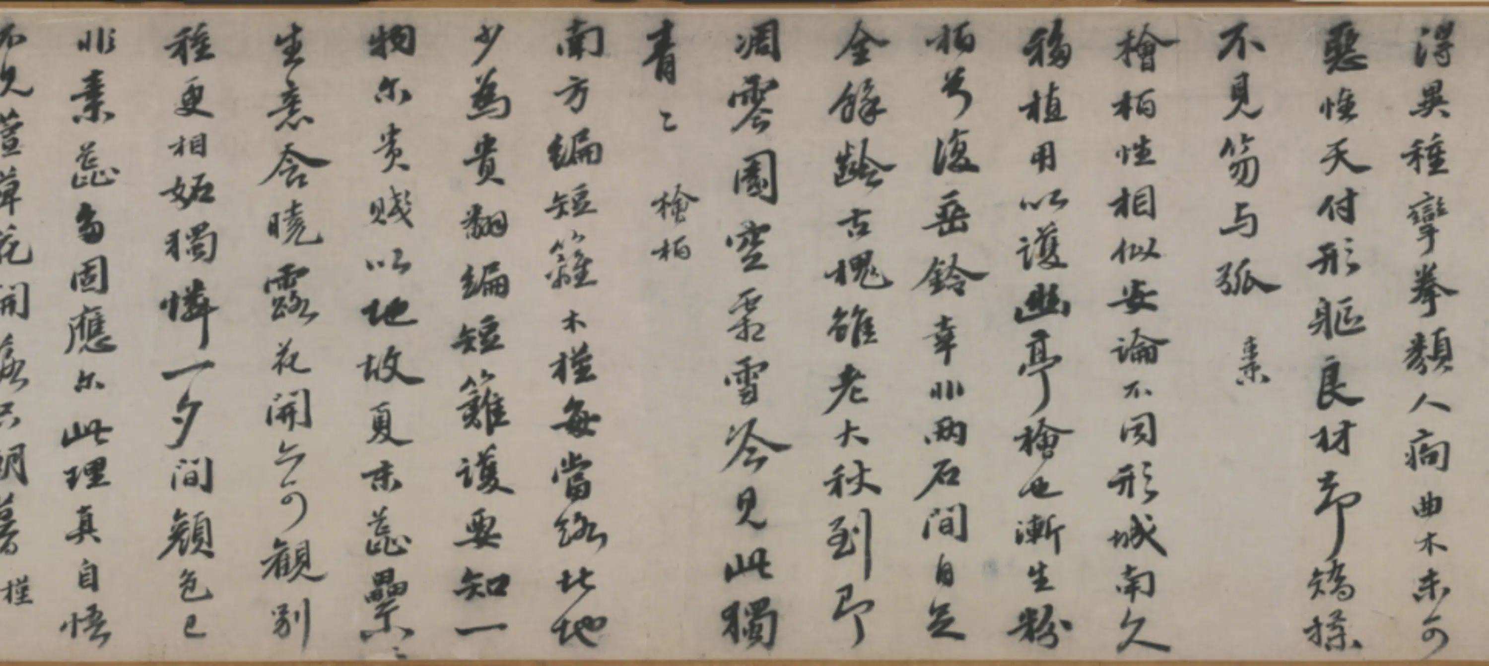 明朝【吴宽】《行书记园中草木二十首卷》 第7张