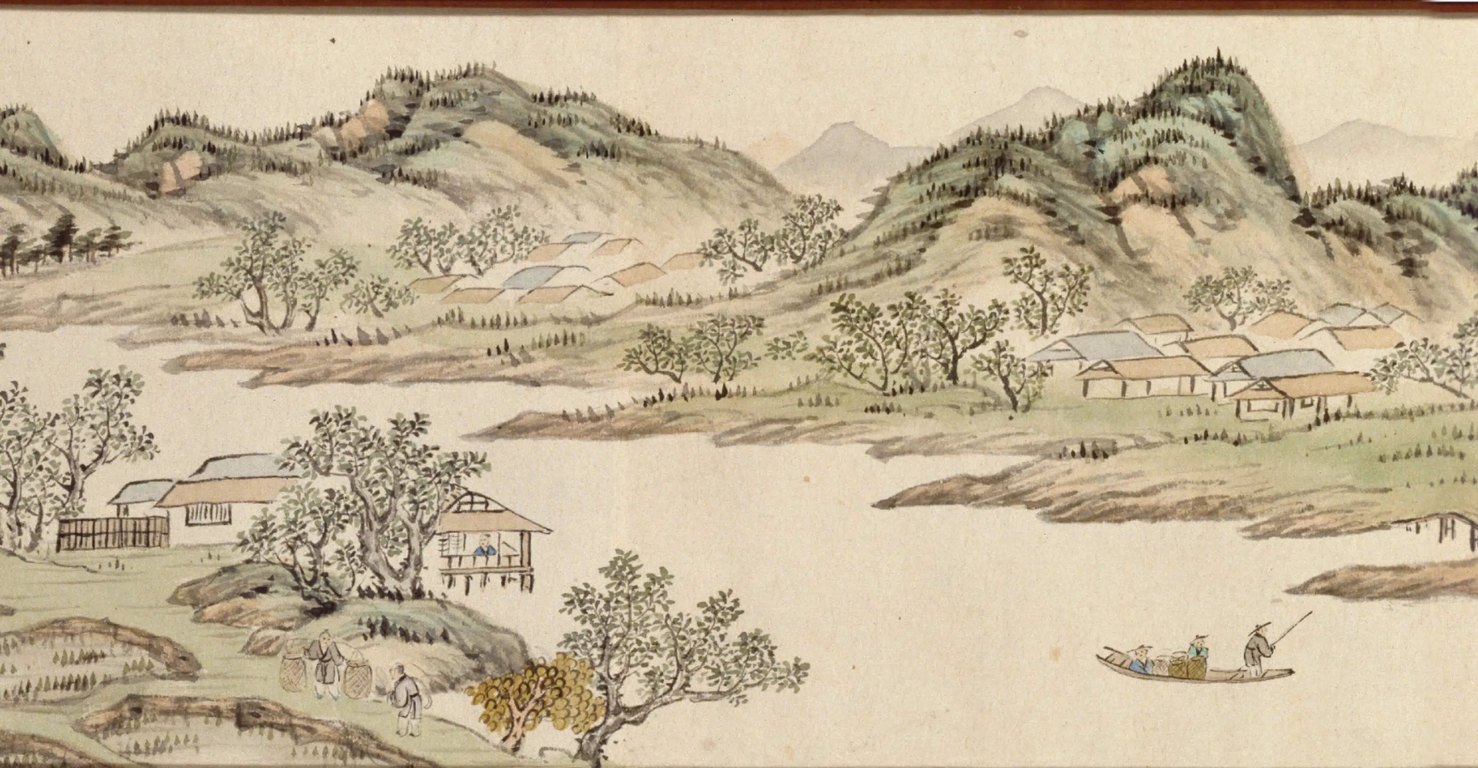 清代【董诰】《万户桑麻图卷》 第2张