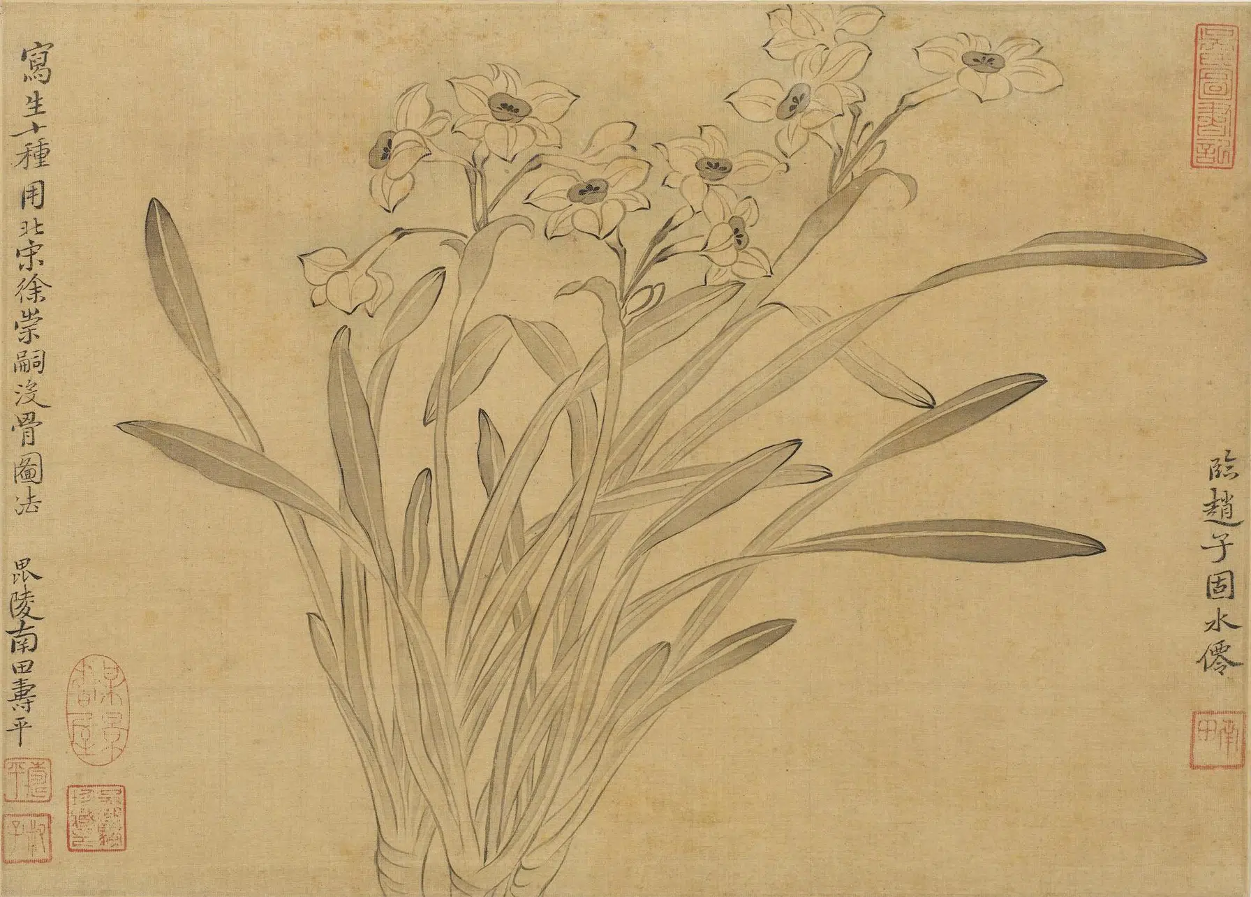 清代【恽寿平】《花卉图册（十开）》