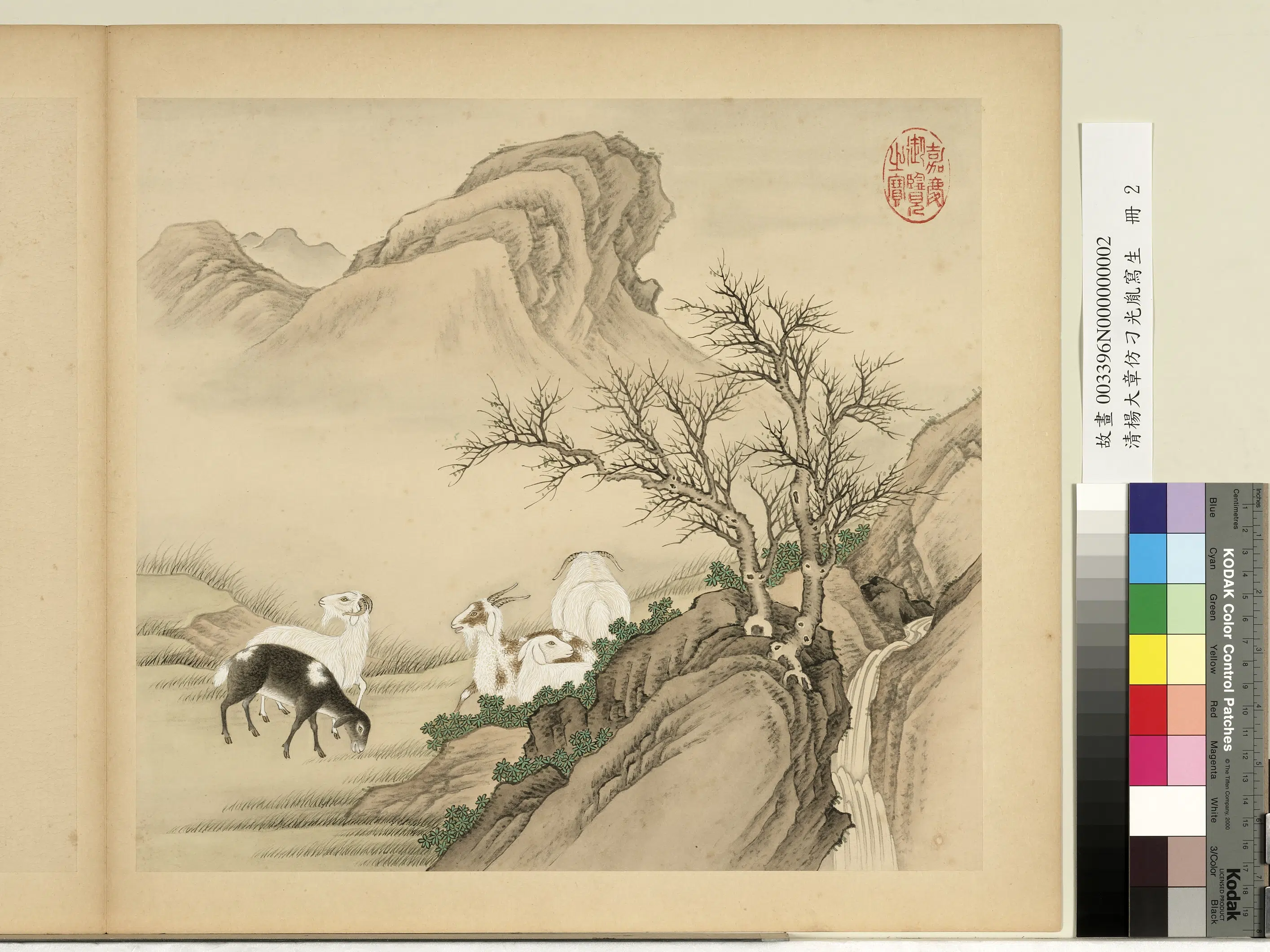 清代【杨大章】《仿刁光胤写生册》 第2张
