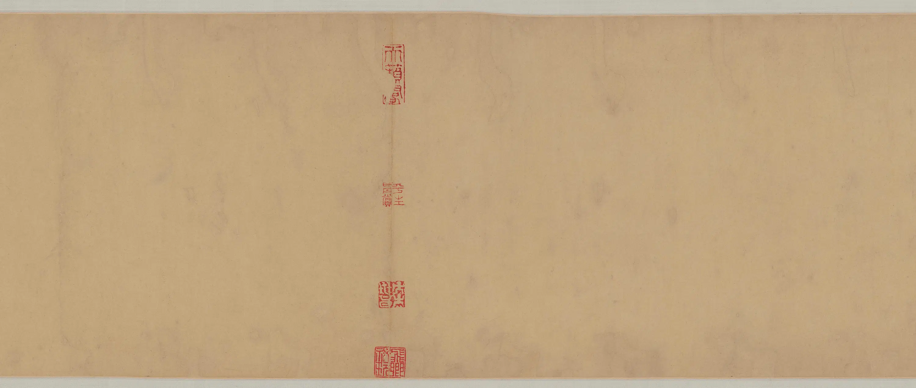 元朝【黄公望、赵孟頫】《赵孟頫黄公望徐贲书快雪时晴书画合璧卷》 第13张 元朝【黄公望、赵孟頫】《赵孟頫黄公望徐贲书快雪时晴书画合璧卷》 第13张