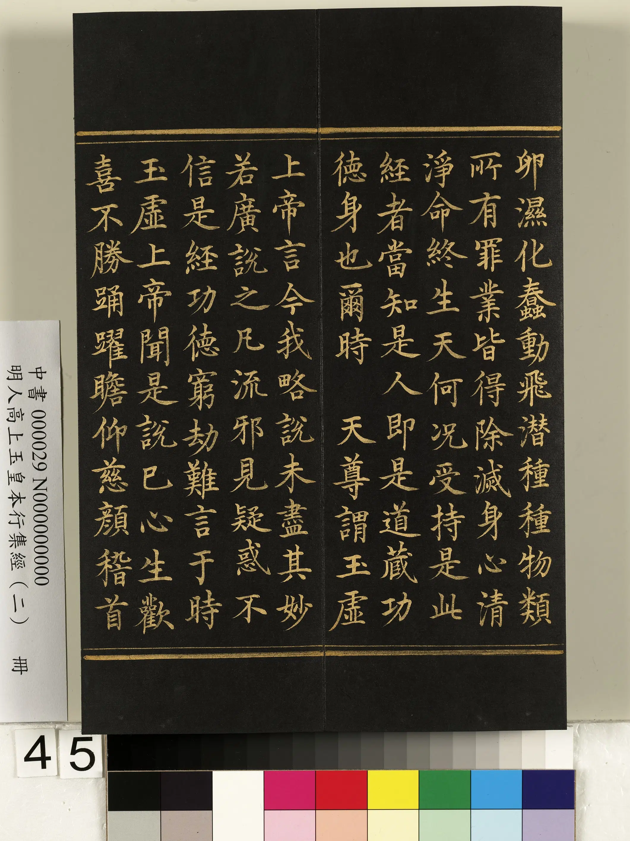 明朝《明人高上玉皇本行集经（二）册》 第40张