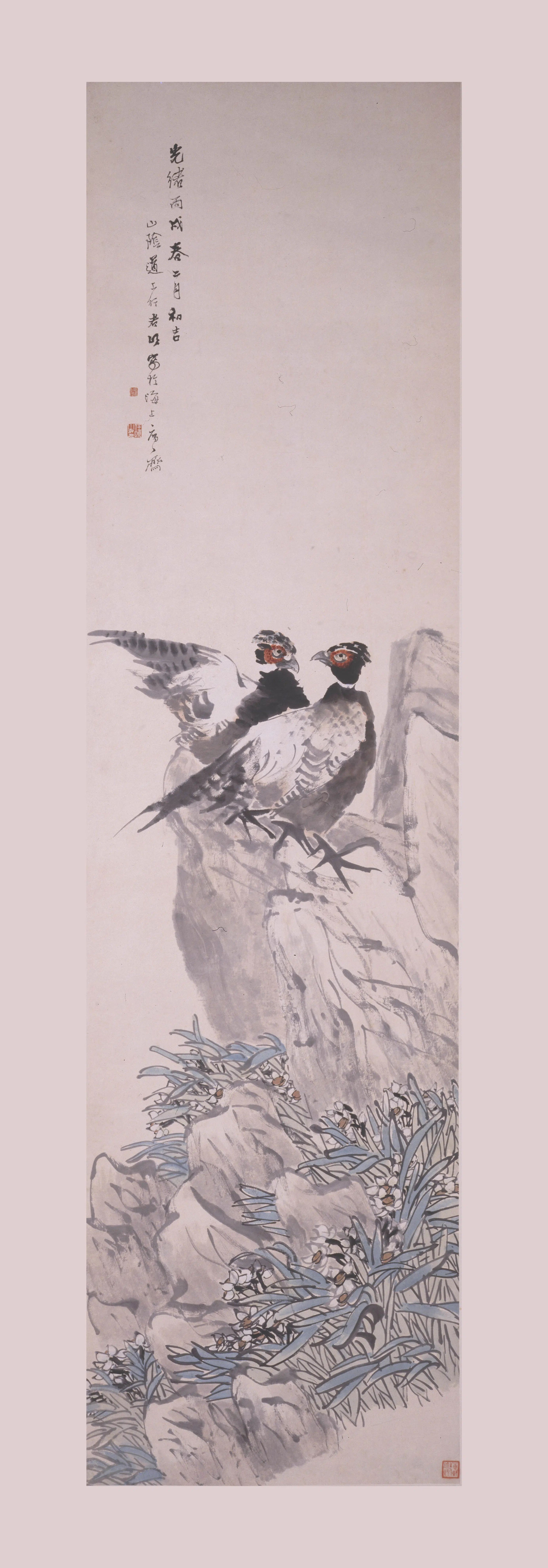 清代【毛奇龄】《行书诗轴-1》