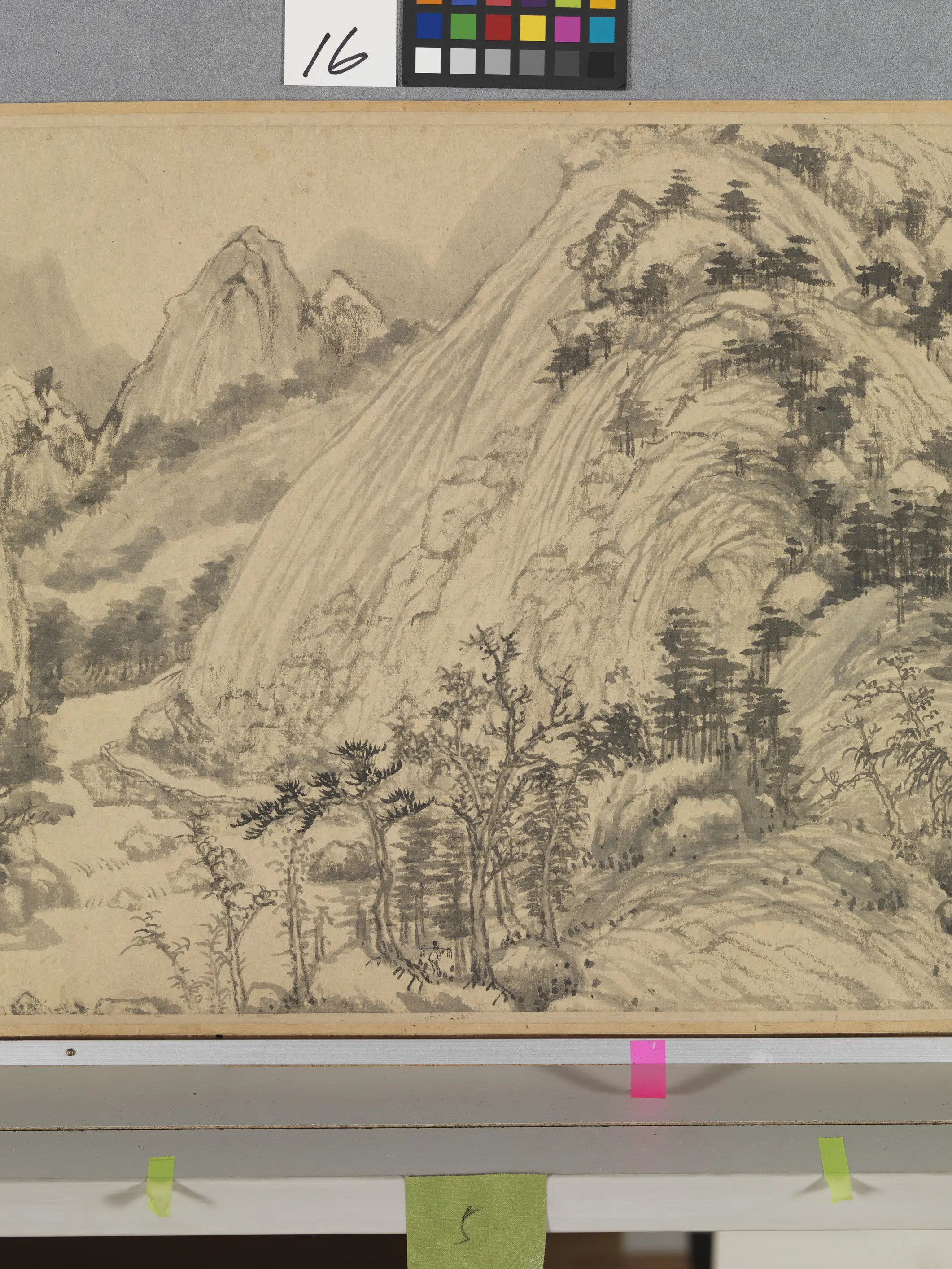 元代【黄公望】《富春山居图子明卷》 第7张 元代【黄公望】《富春山居图子明卷》 第7张