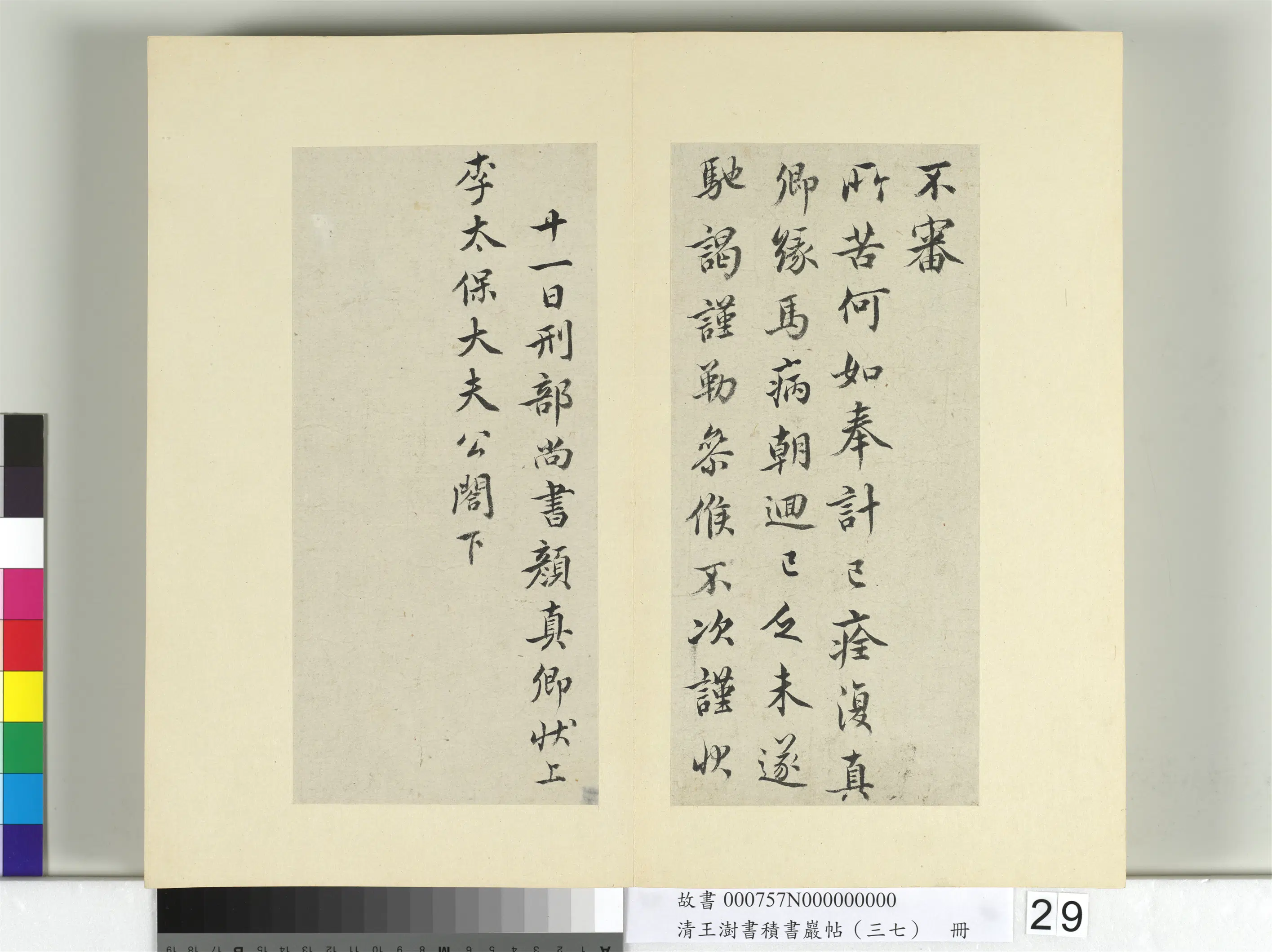 清代【王澍】《书积书岩帖（三十七）册》 第29张