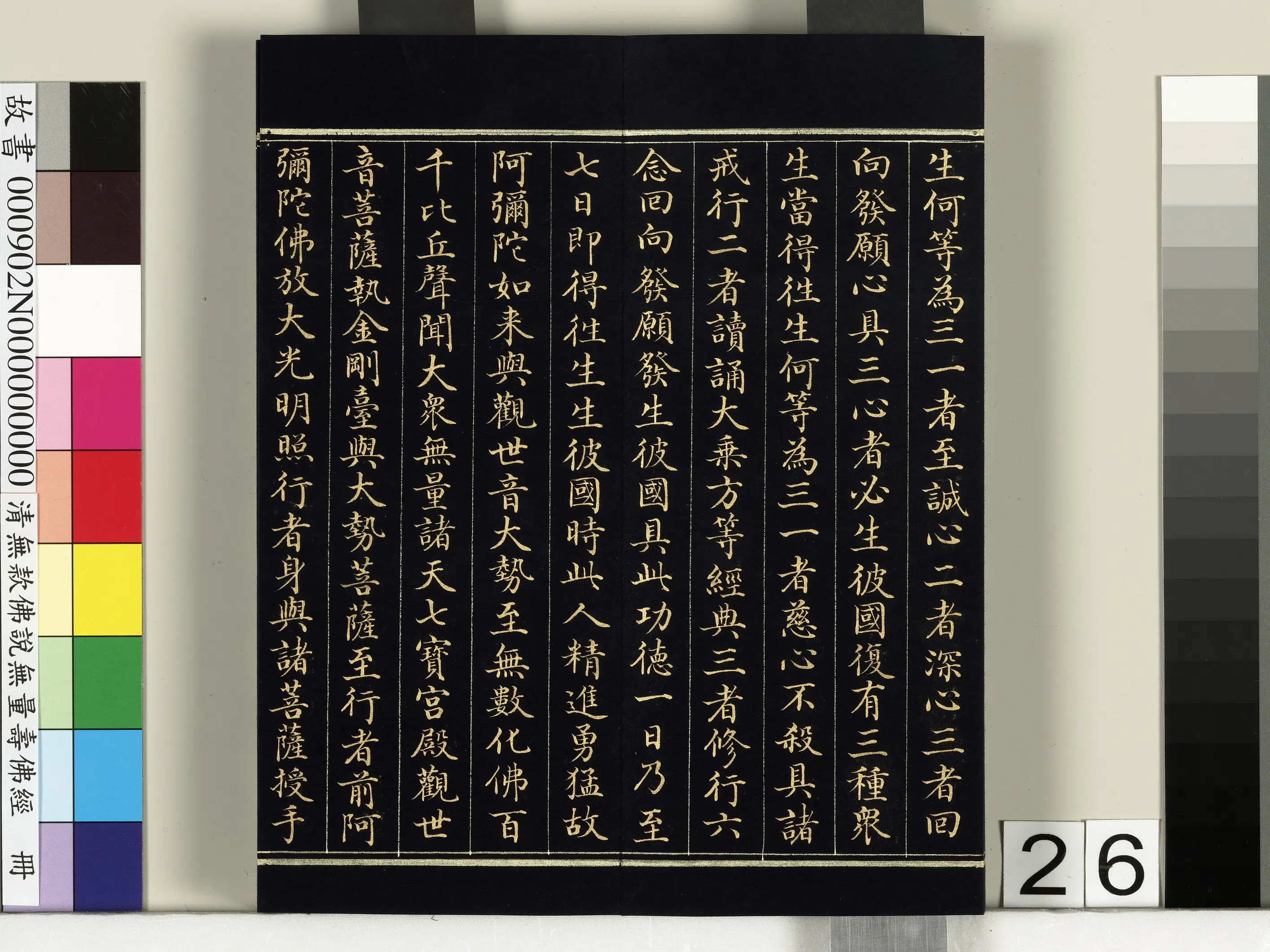 《佛说观无量寿佛经册》 第19张