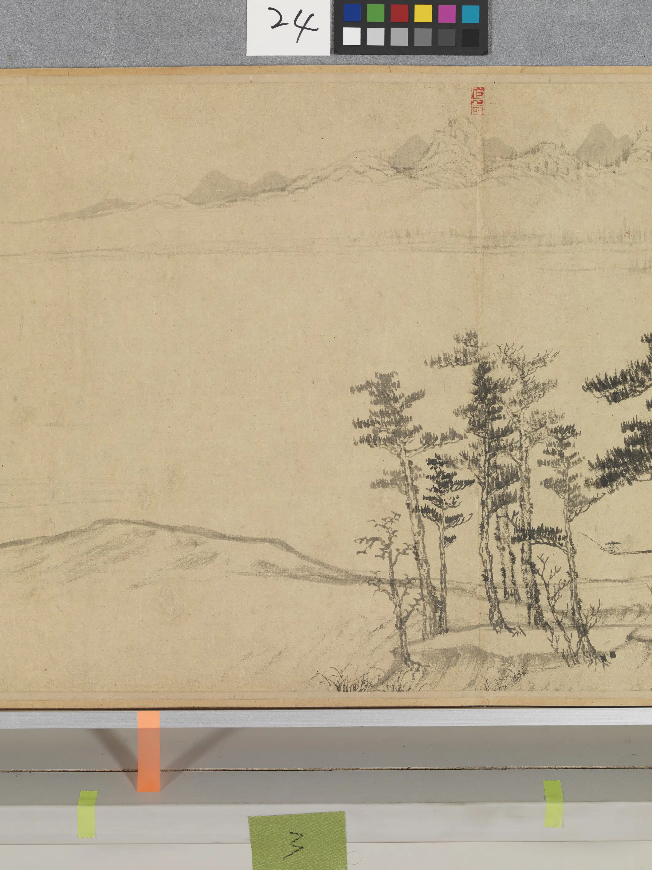 元代【黄公望】《富春山居图子明卷》 第16张 元代【黄公望】《富春山居图子明卷》 第16张