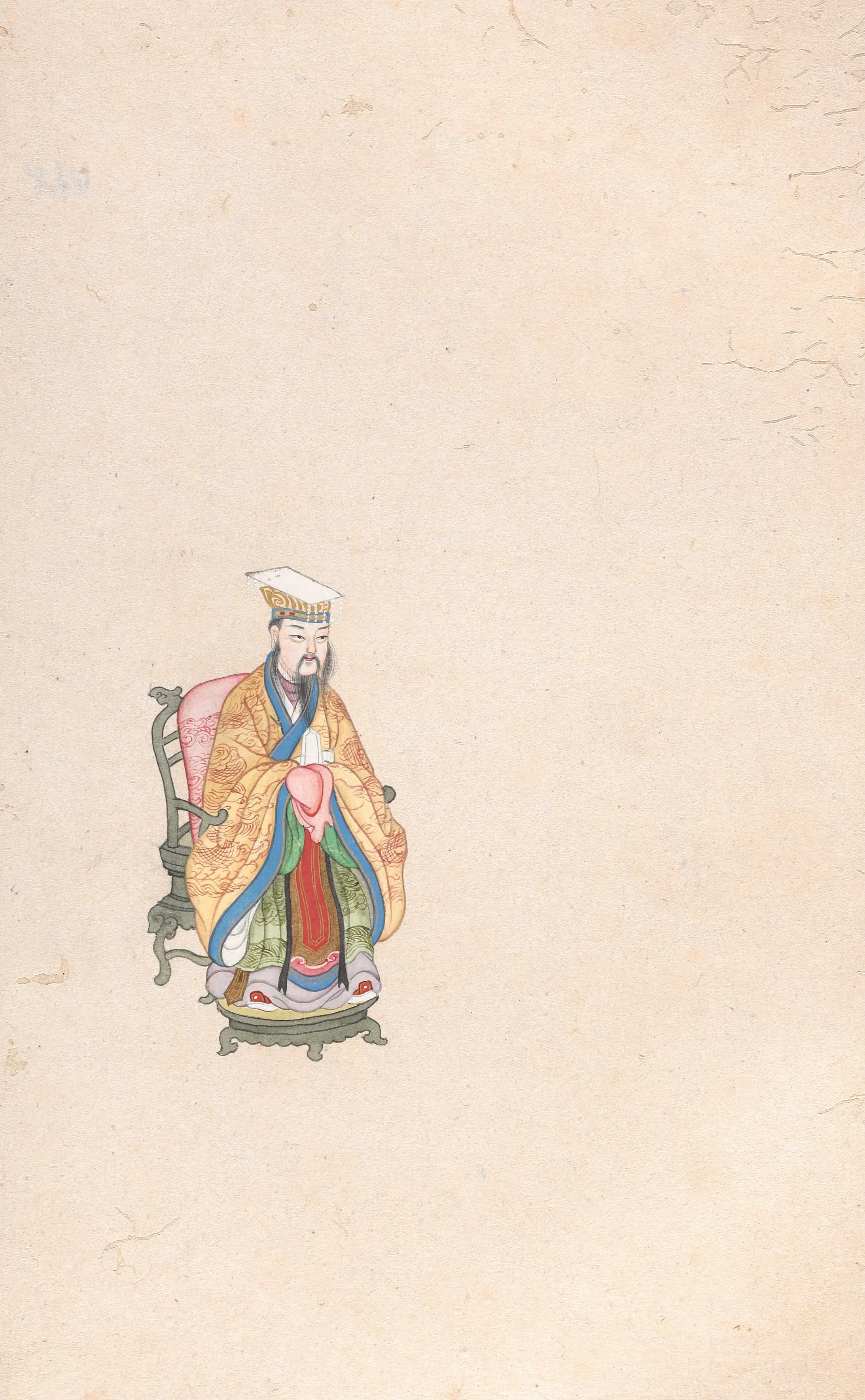 清代【焦秉贞】《历代推背全图》 第42张 清代【焦秉贞】《历代推背全图》 第42张