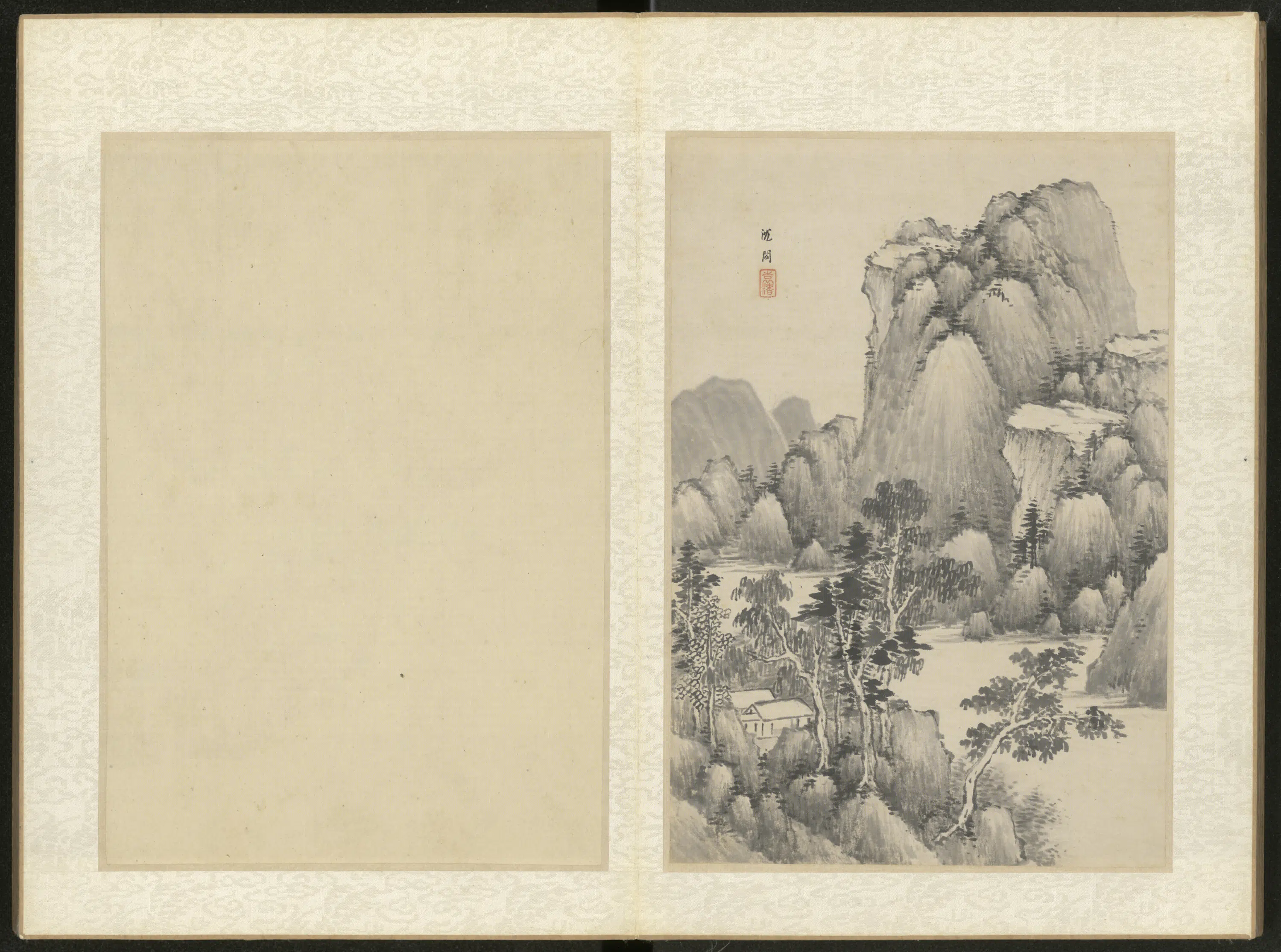 清代【沈闳】《山水册》 第7张
