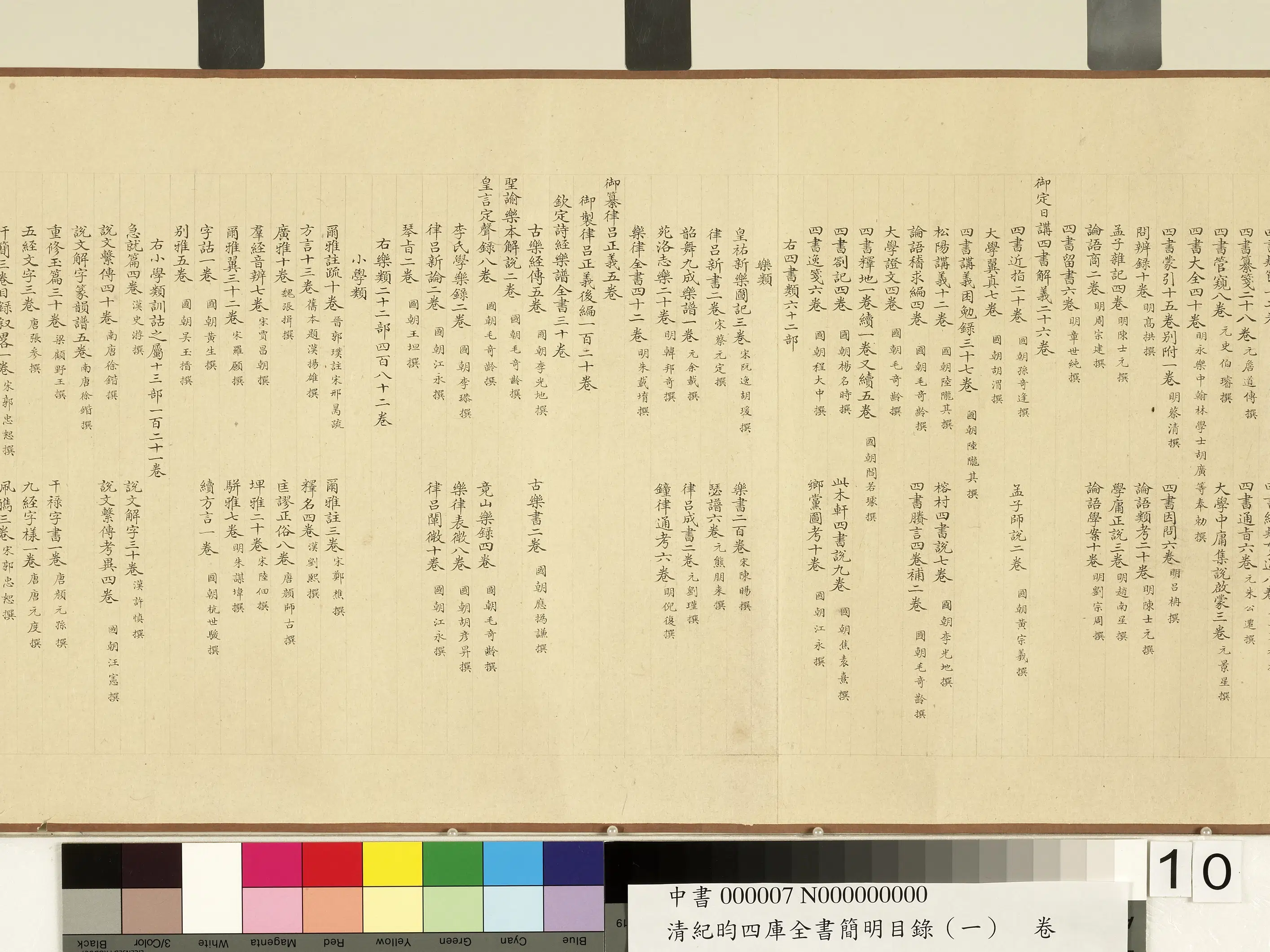 清代【纪昀(盷)】《钦定四库全书简明目录(经部)》 第2张 清代【纪昀(盷)】《钦定四库全书简明目录(经部)》 第2张