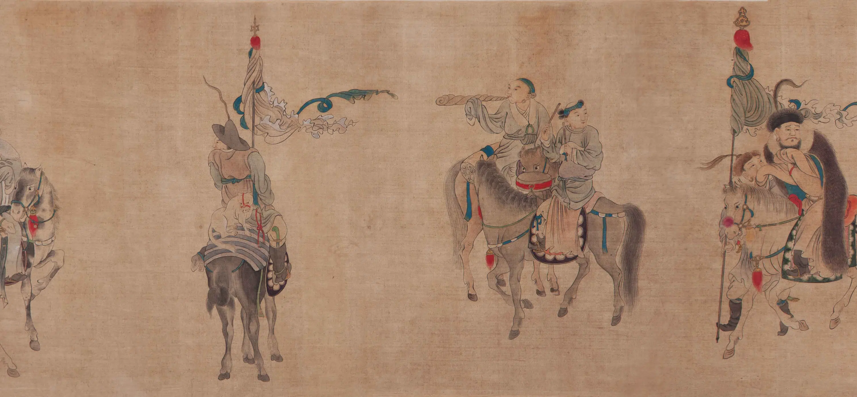 清代【苏六朋】《文姬归汉图》 第2张