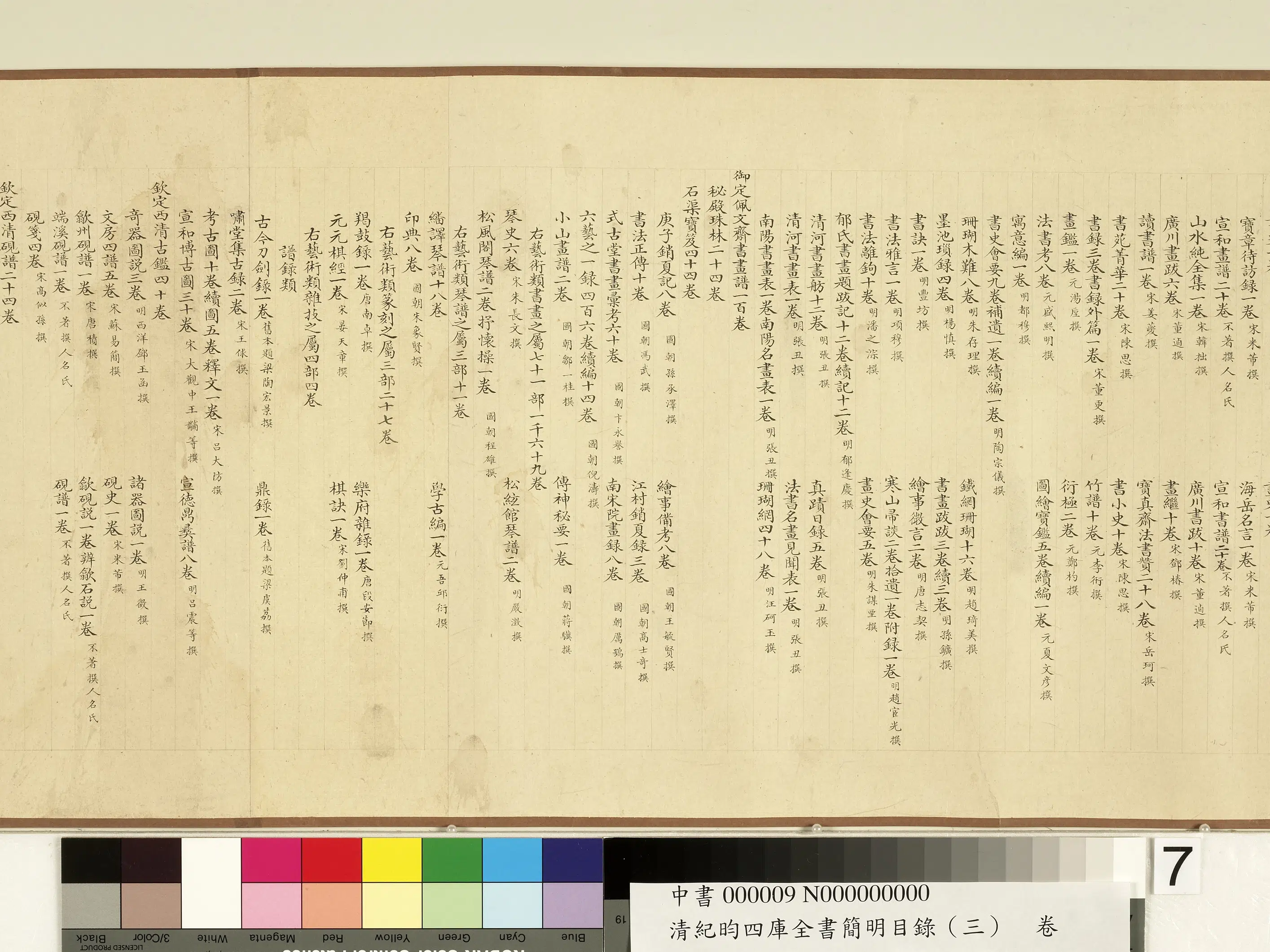清代【纪昀（盷）】《钦定四库全书简明目录（子部）卷》 第12张