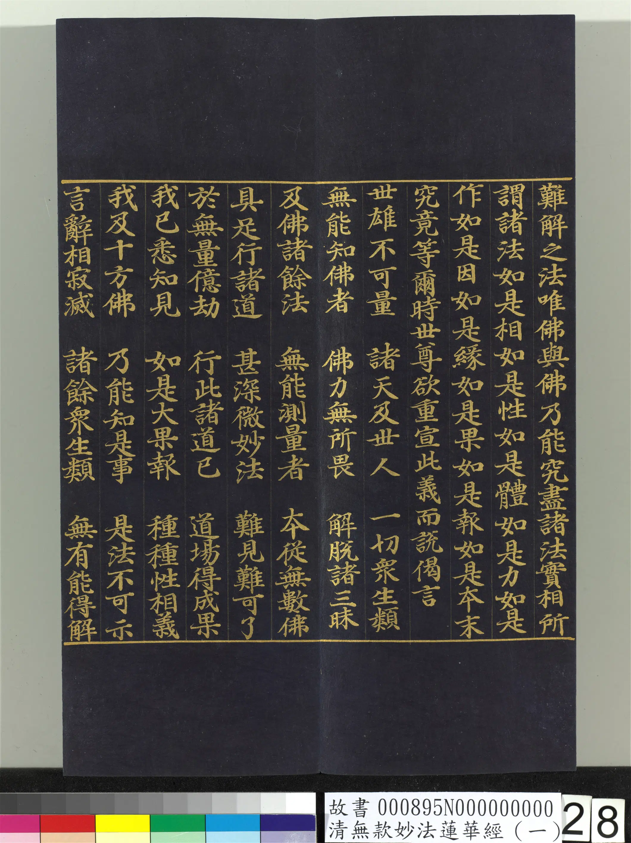 《无款妙法莲华经（一）册》 第20张