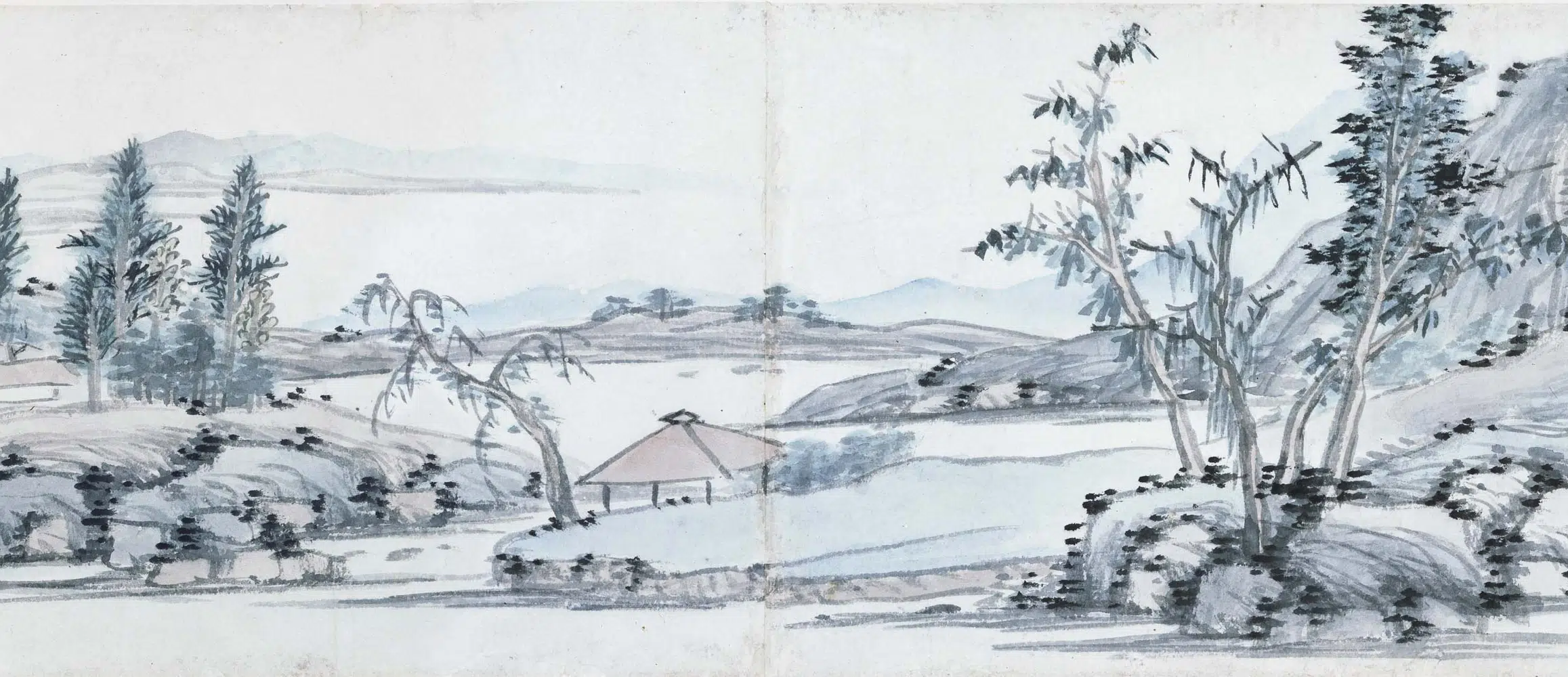 明朝【李流芳】《溪山秋意图卷》 第5张