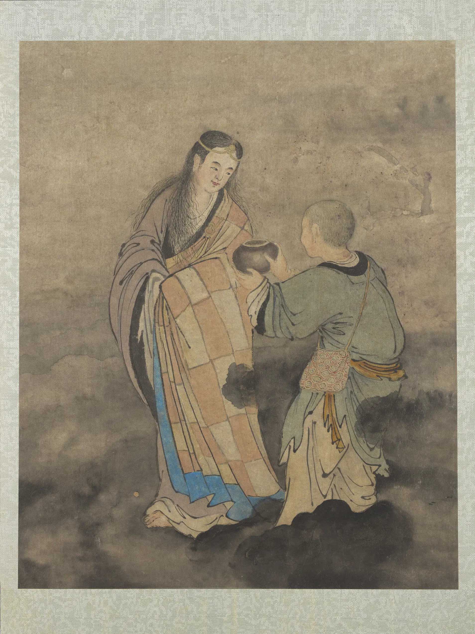 明朝【郑重】《十八应真像册》 第5张