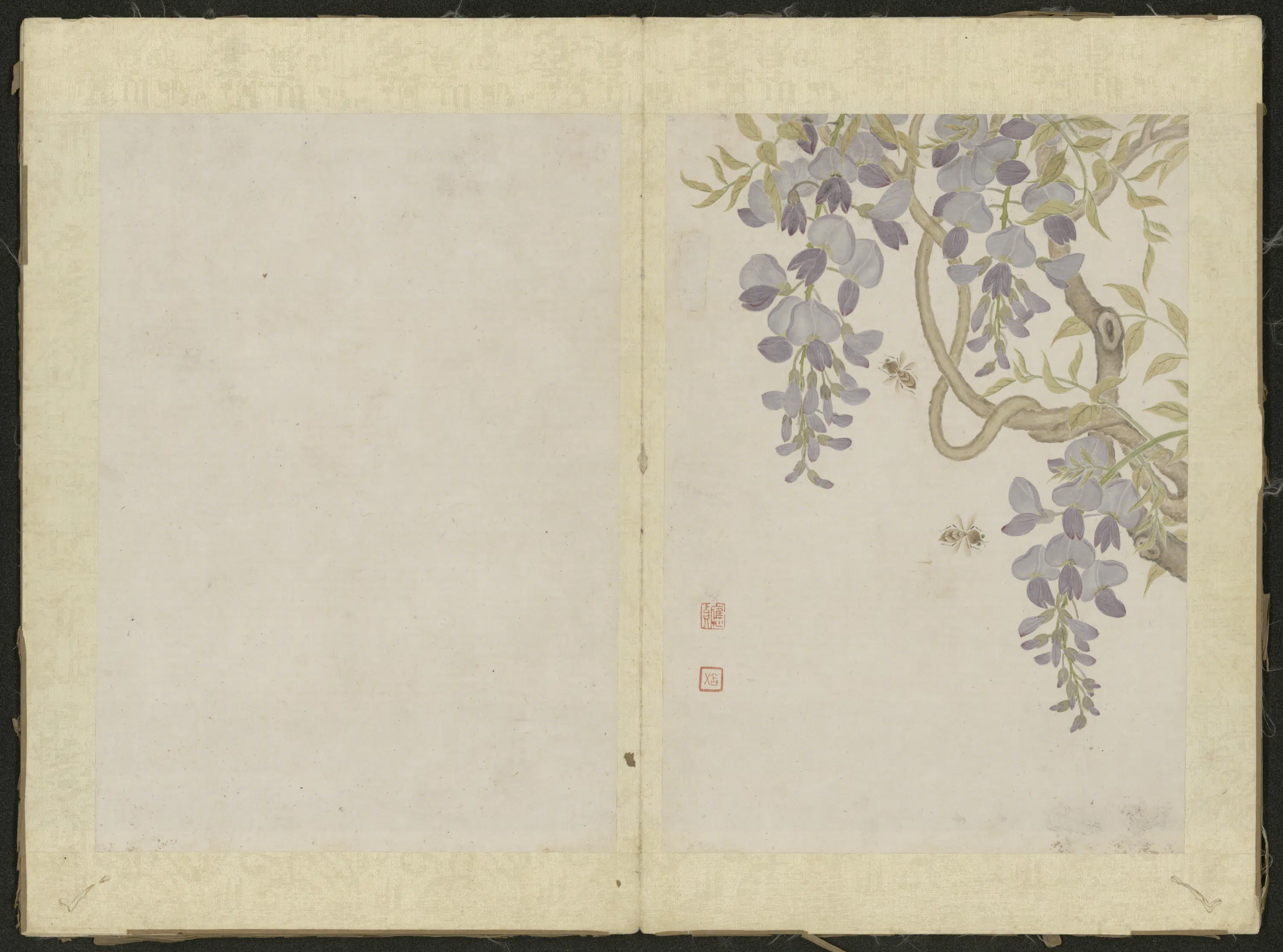 清代【吴应贞】《花卉册（12开）》 第10张