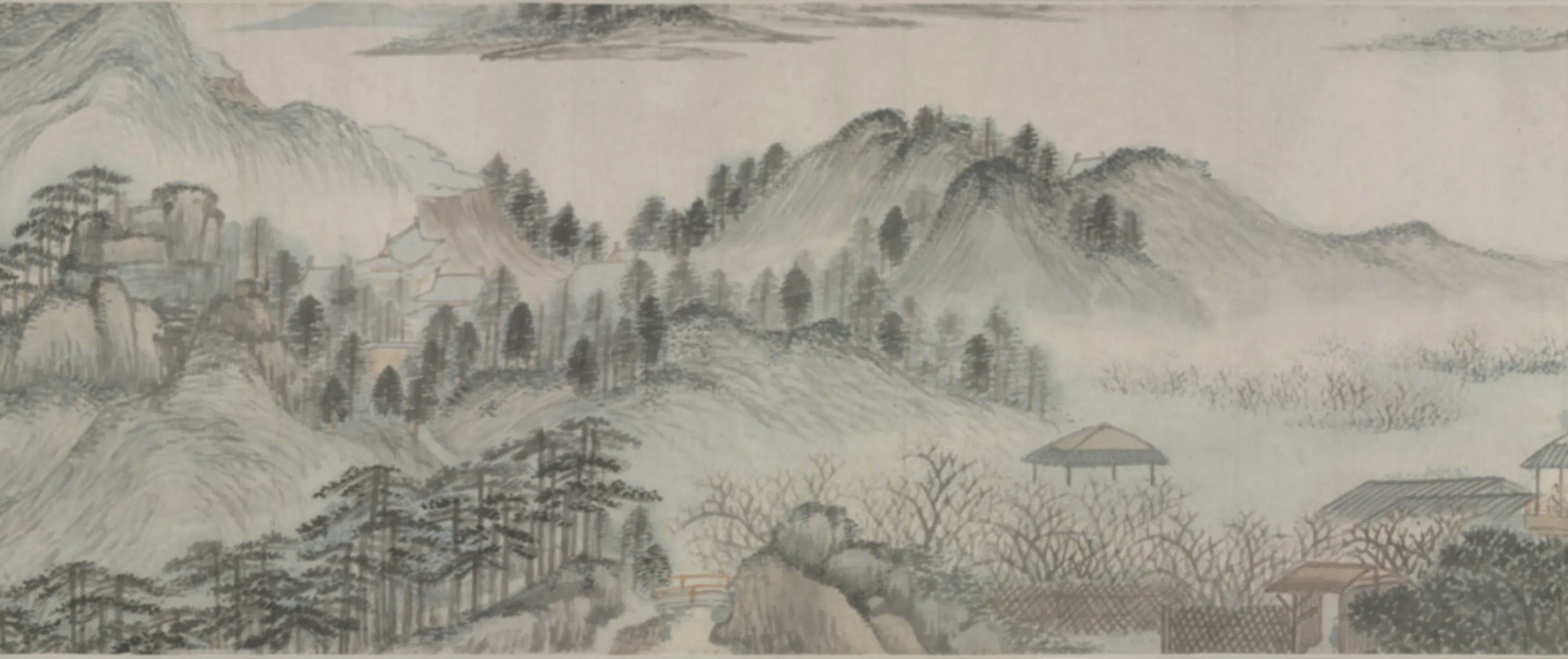 明朝【张復】《山水卷》 第5张 明朝【张復】《山水卷》 第5张