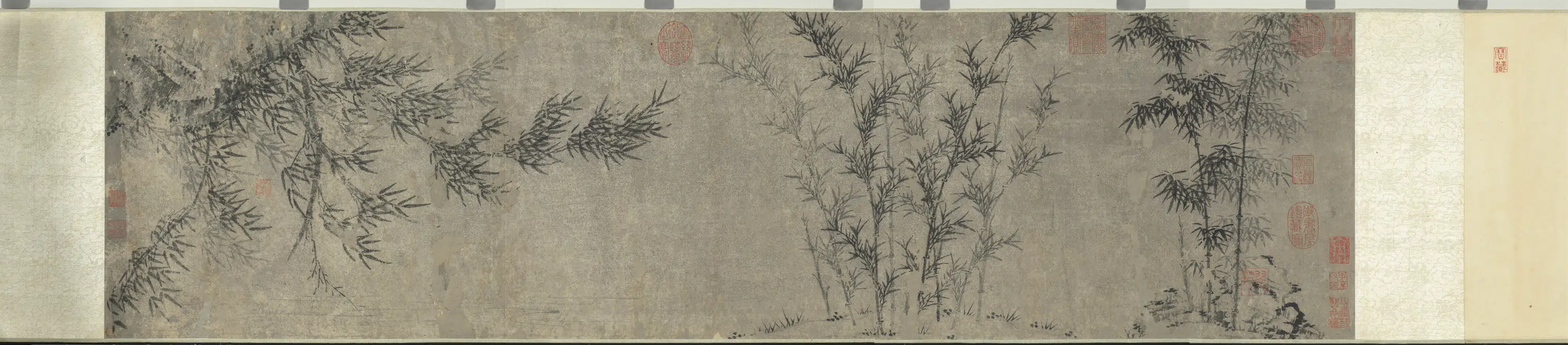 元代《元人画墨竹卷》