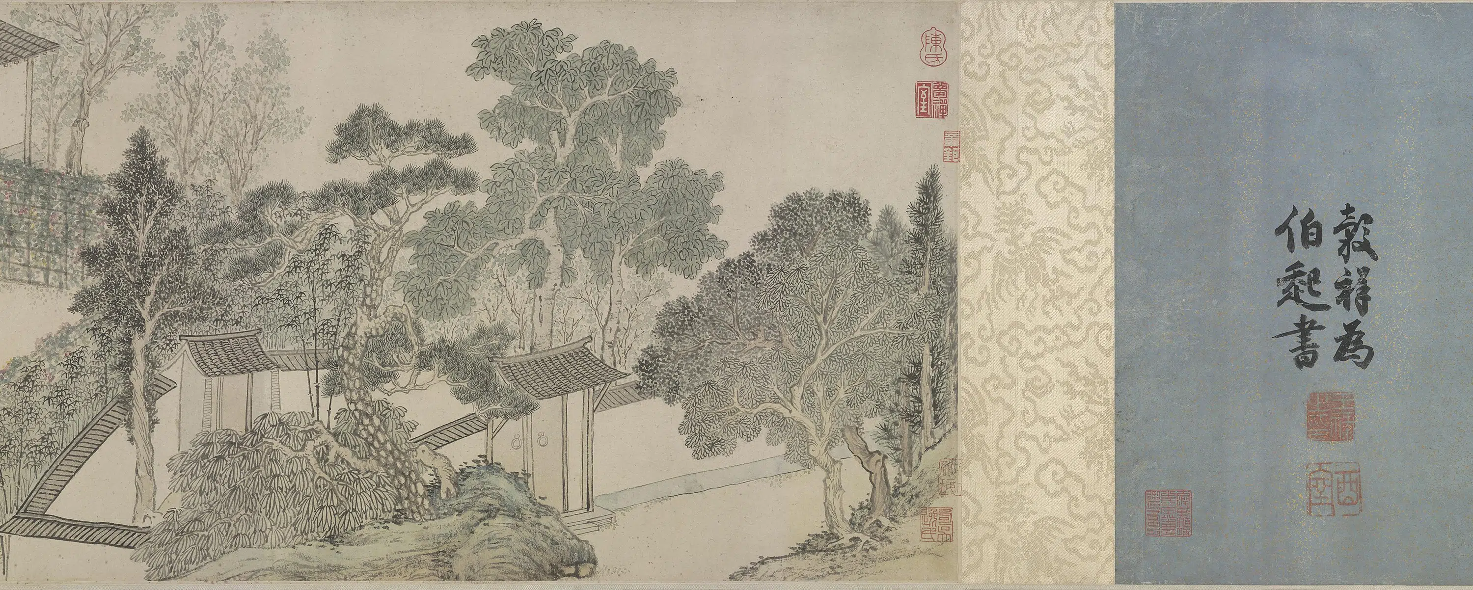明朝【钱穀（谷）】《求志园图卷》 第12张