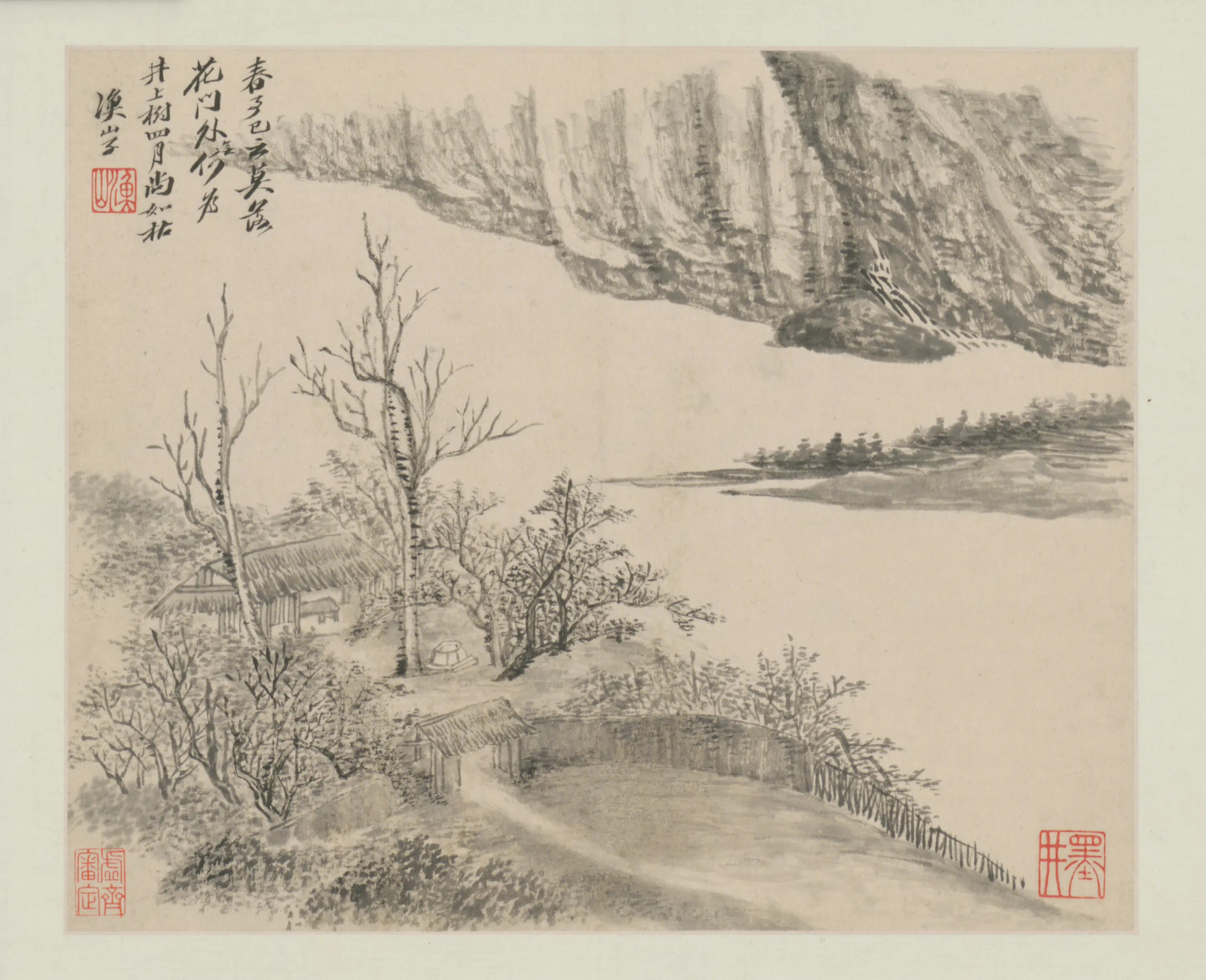 清代【吴历】《山水图册-10开》 第3张