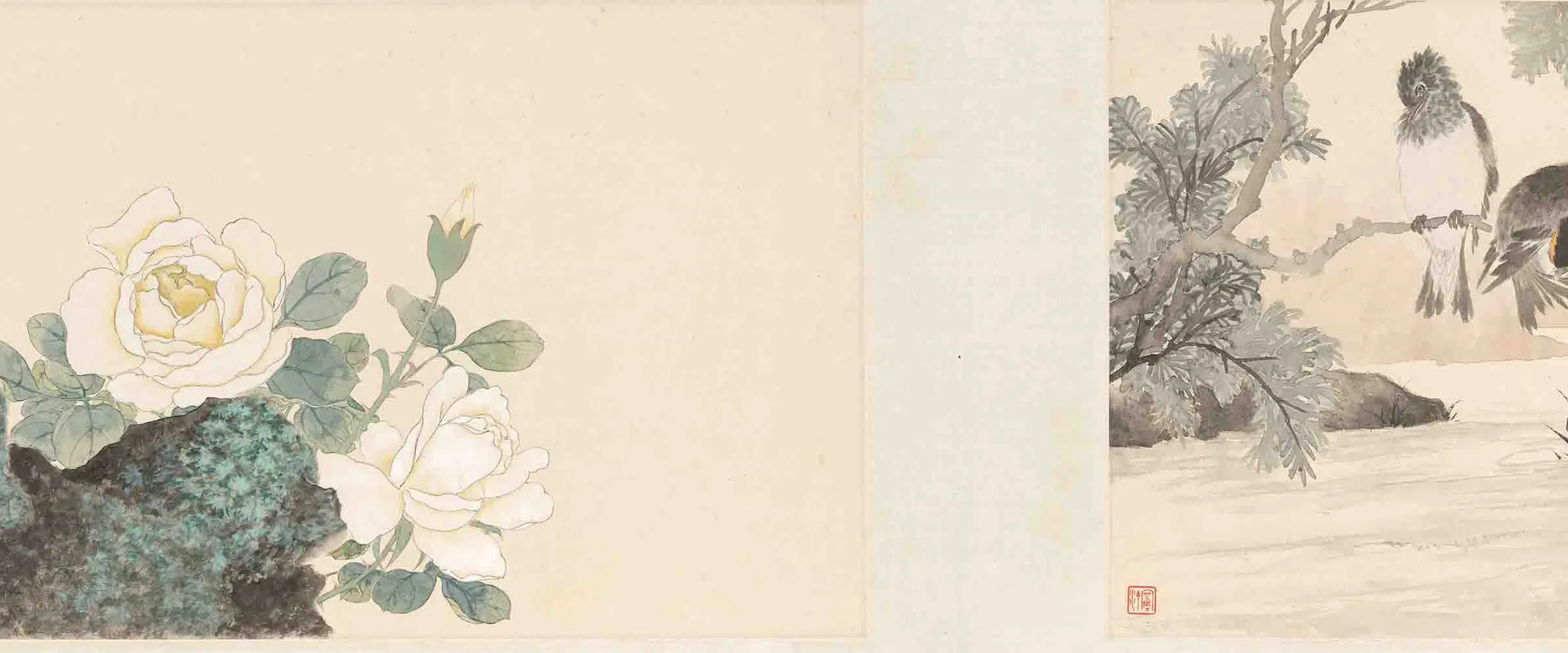近现代【江寒汀】《百禽图卷》 第5张 近现代【江寒汀】《百禽图卷》 第5张