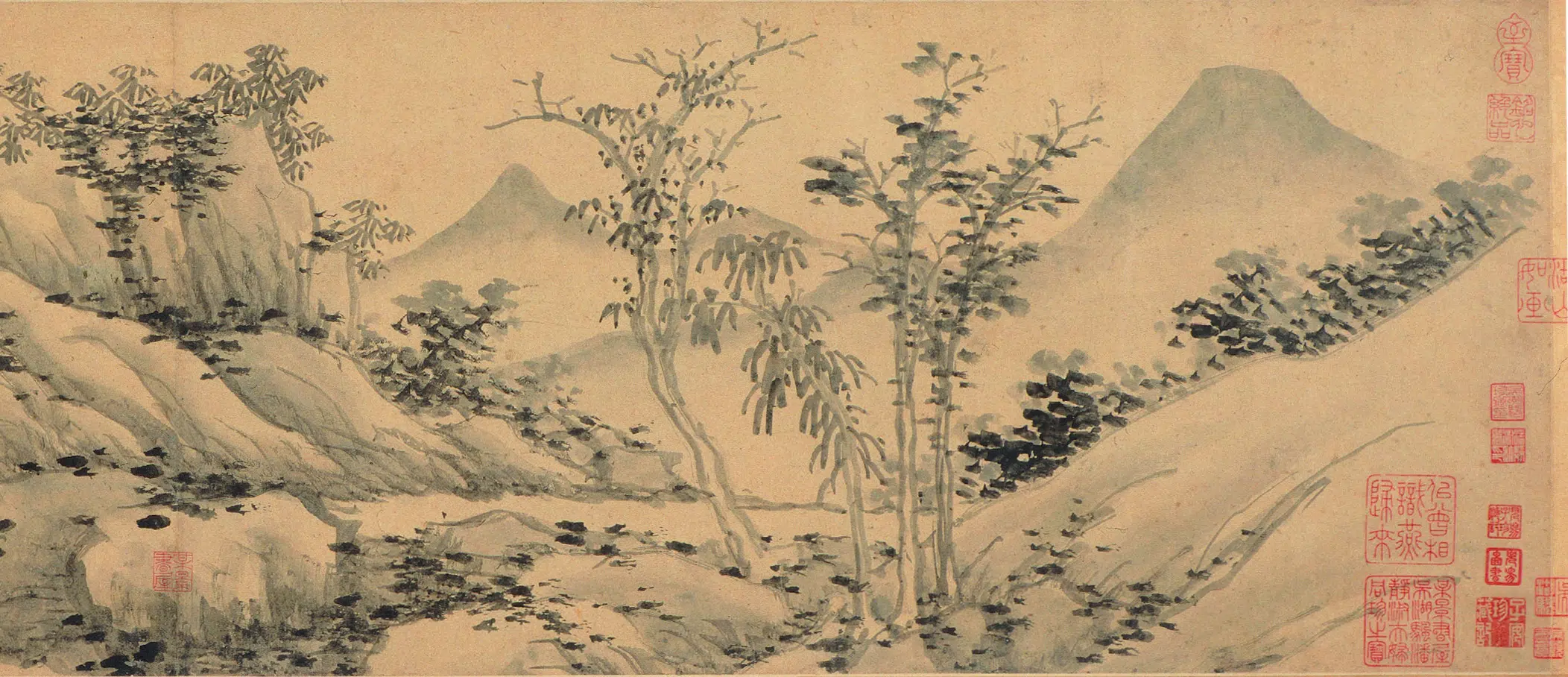 明朝【沈周】《西山纪游图卷》 第5张