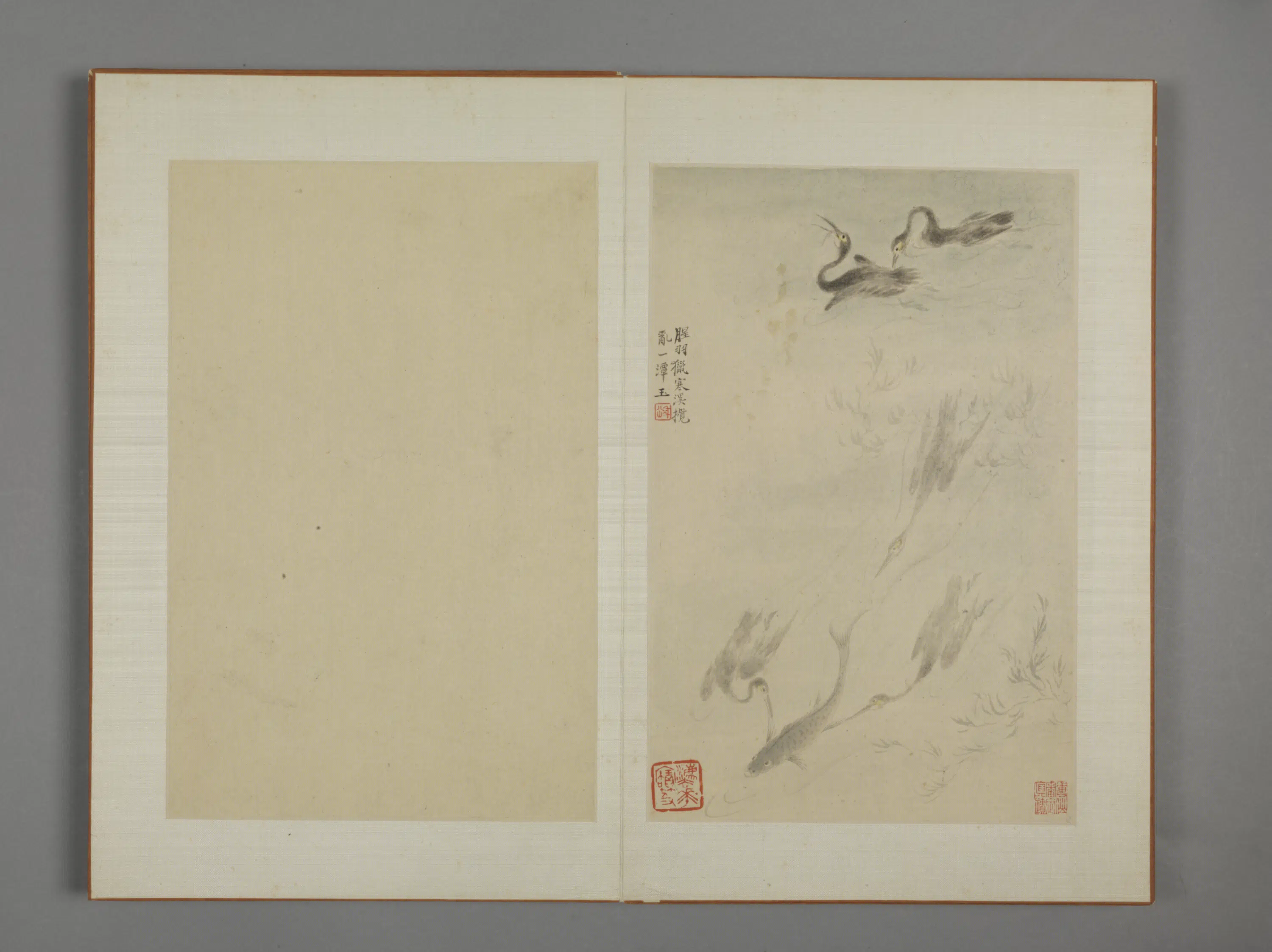 清代【华喦】《杂画册(12开)》 第4张 清代【华喦】《杂画册(12开)》 第4张