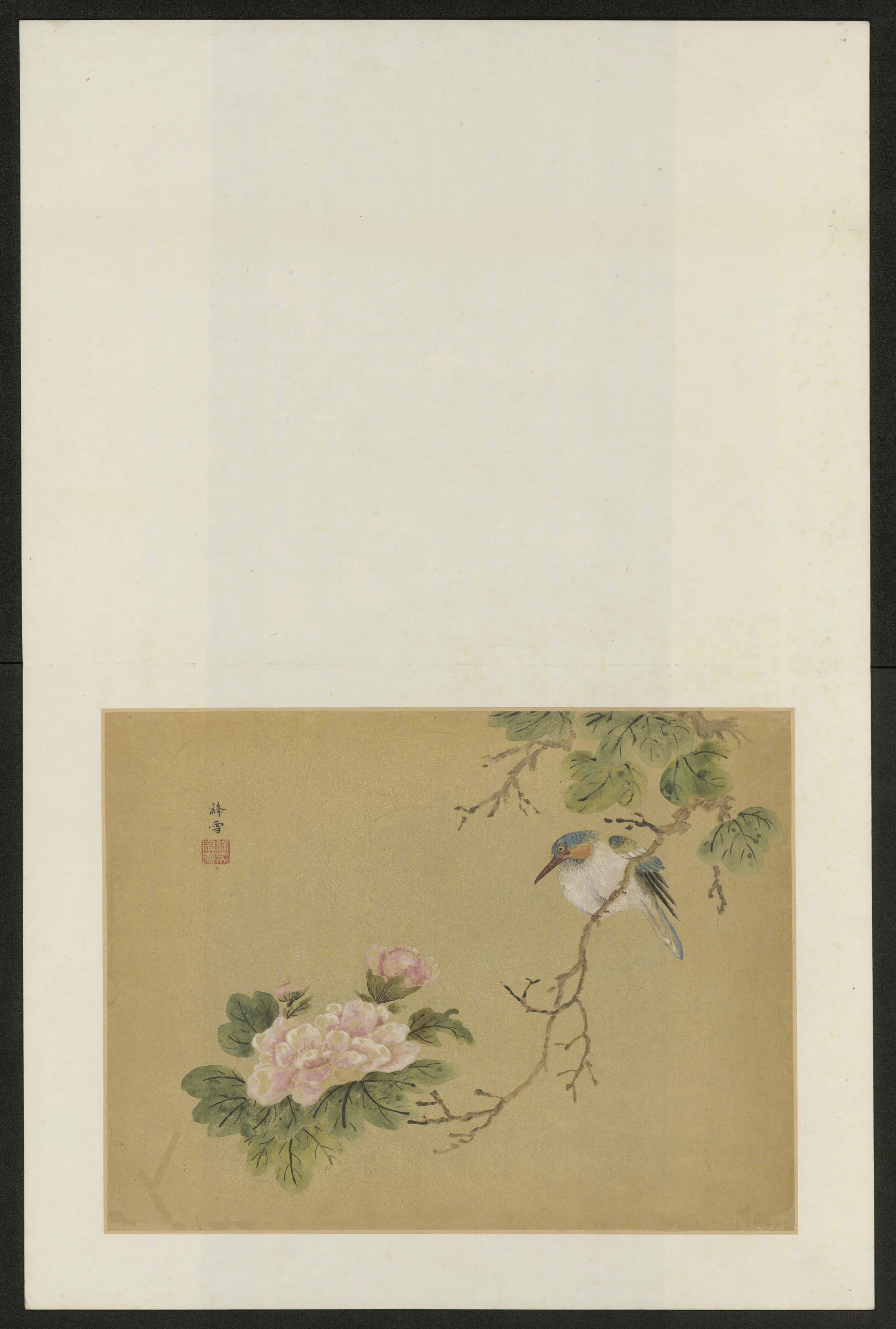 清代【吴宗爱】《花鸟图册》 第8张 清代【吴宗爱】《花鸟图册》 第8张