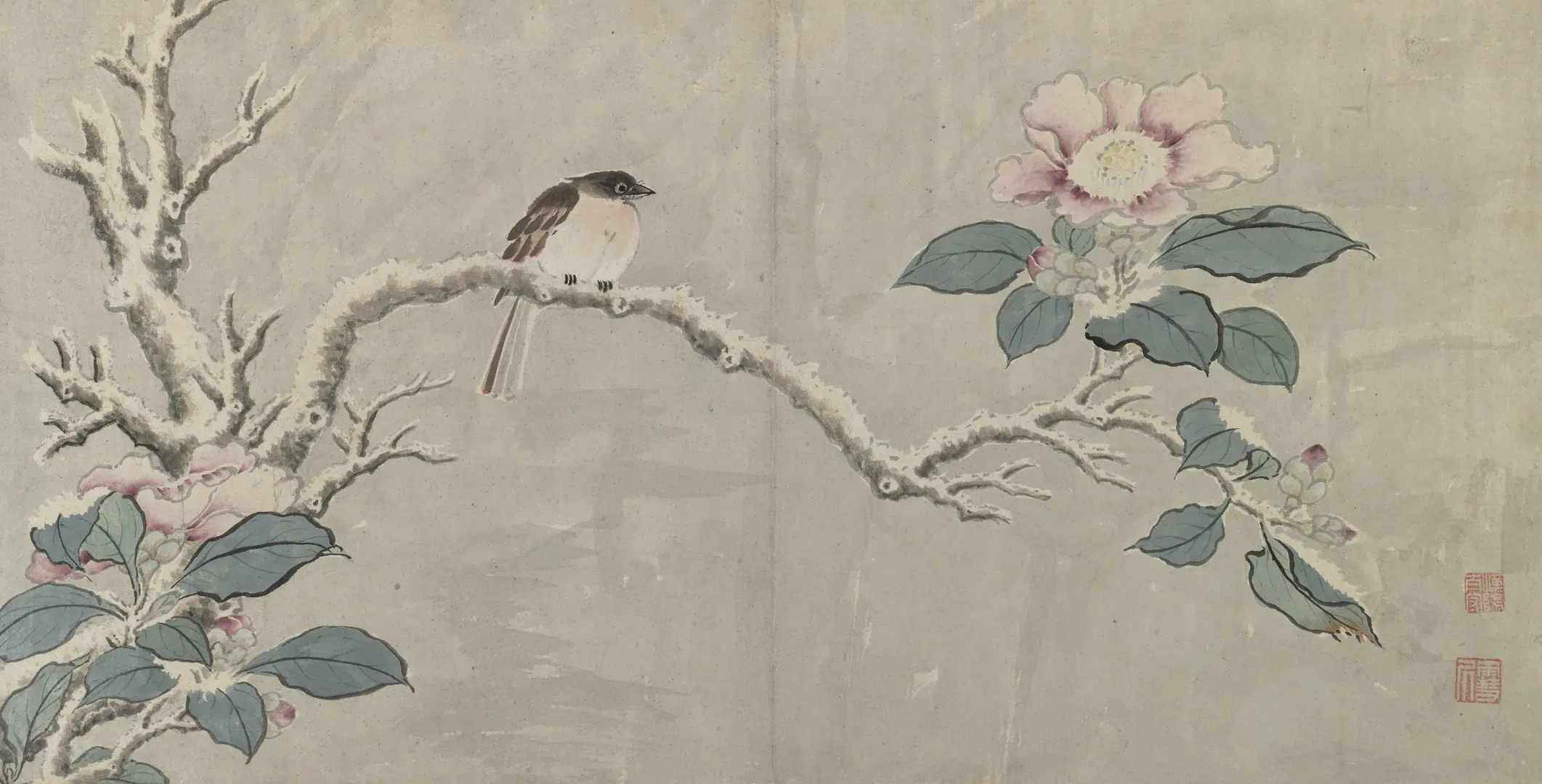 明朝【孙克弘】《花鸟册》 第4张
